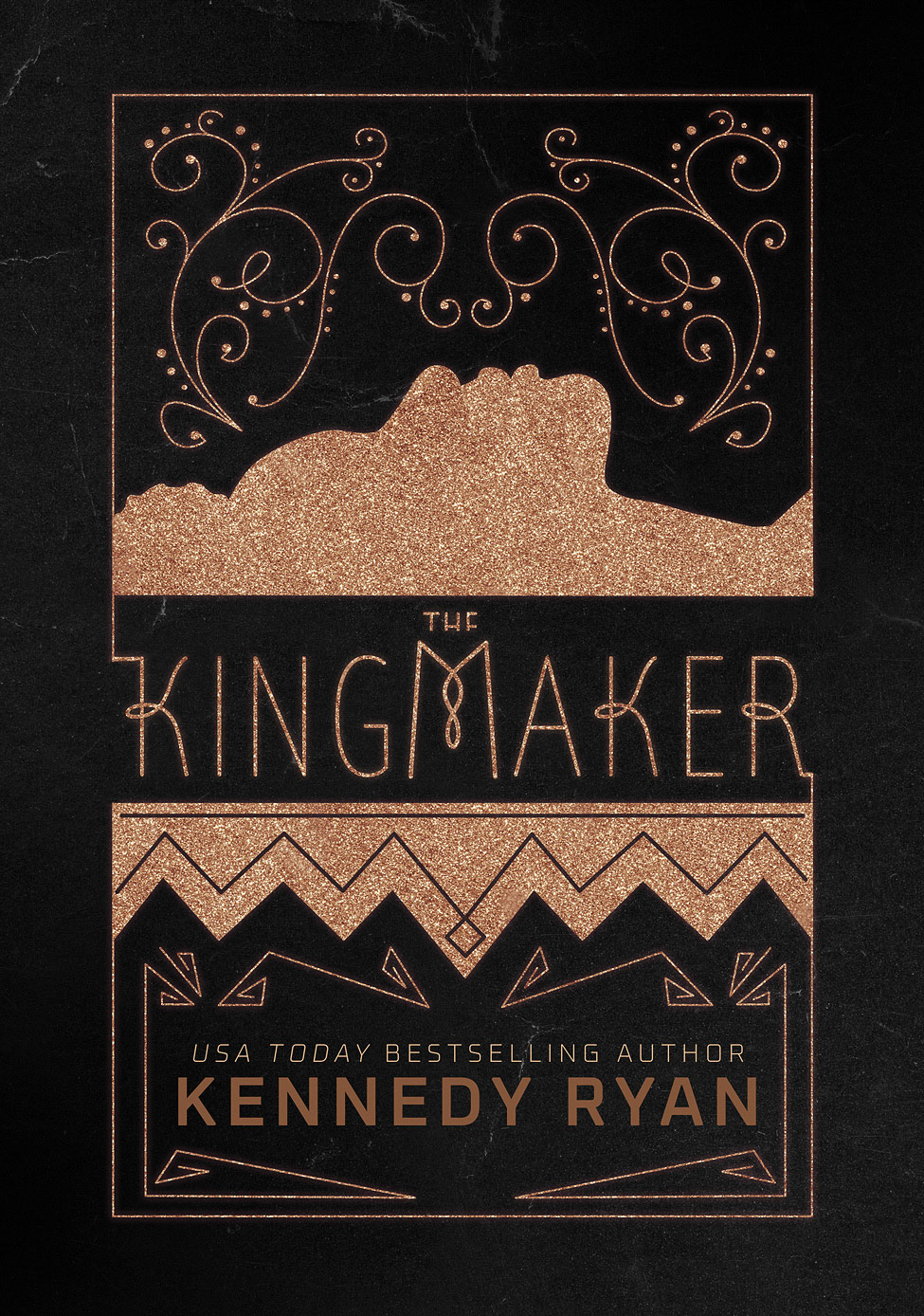 THE KING MAKER ~ cover illustration & type design