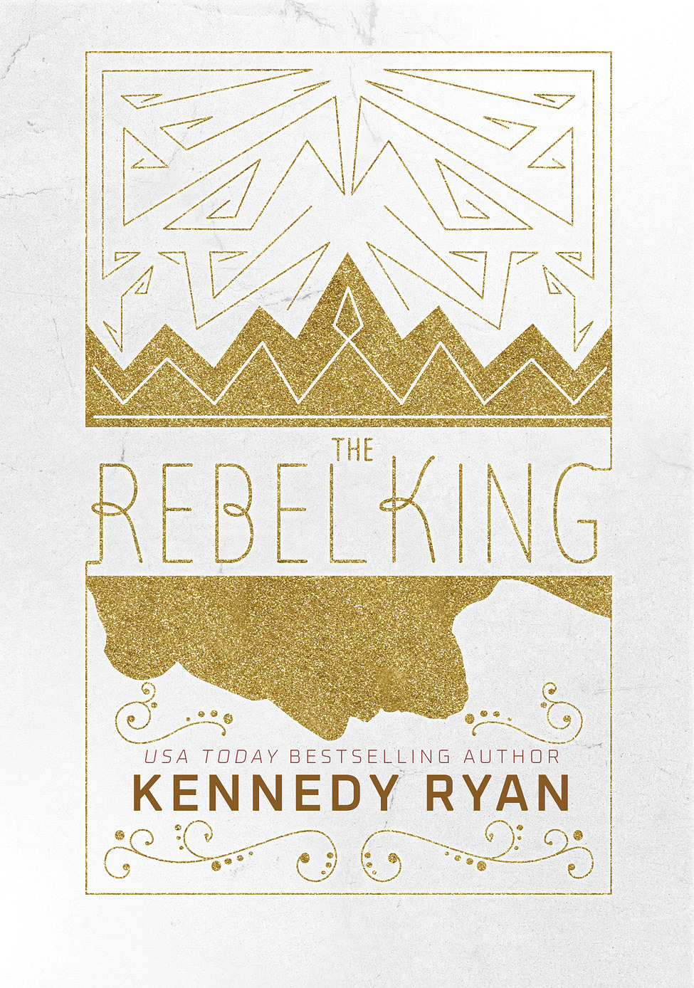 THE REBEL KING ~ cover illustration & type design