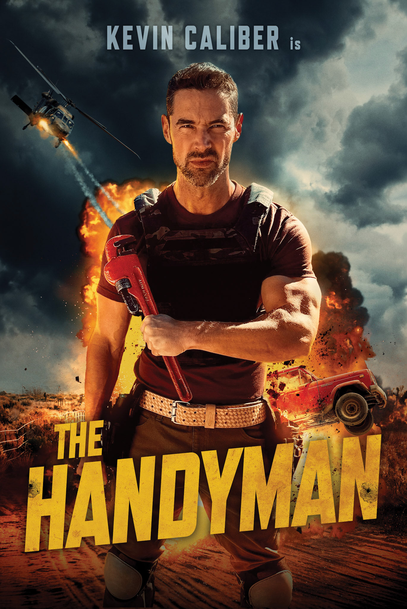 THE HANDYMAN ~ key art illustration & design