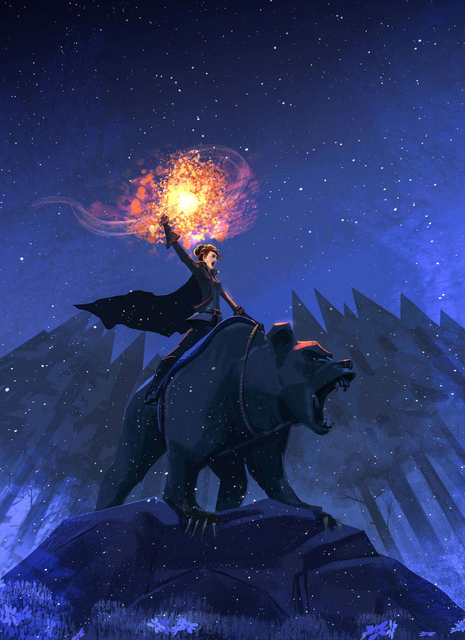 GWENDOLYN ~ book cover illustration