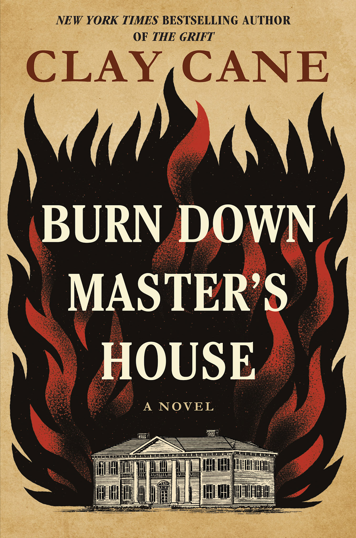 BURN DOW MASTER'S HOUSE ~ cover illustration