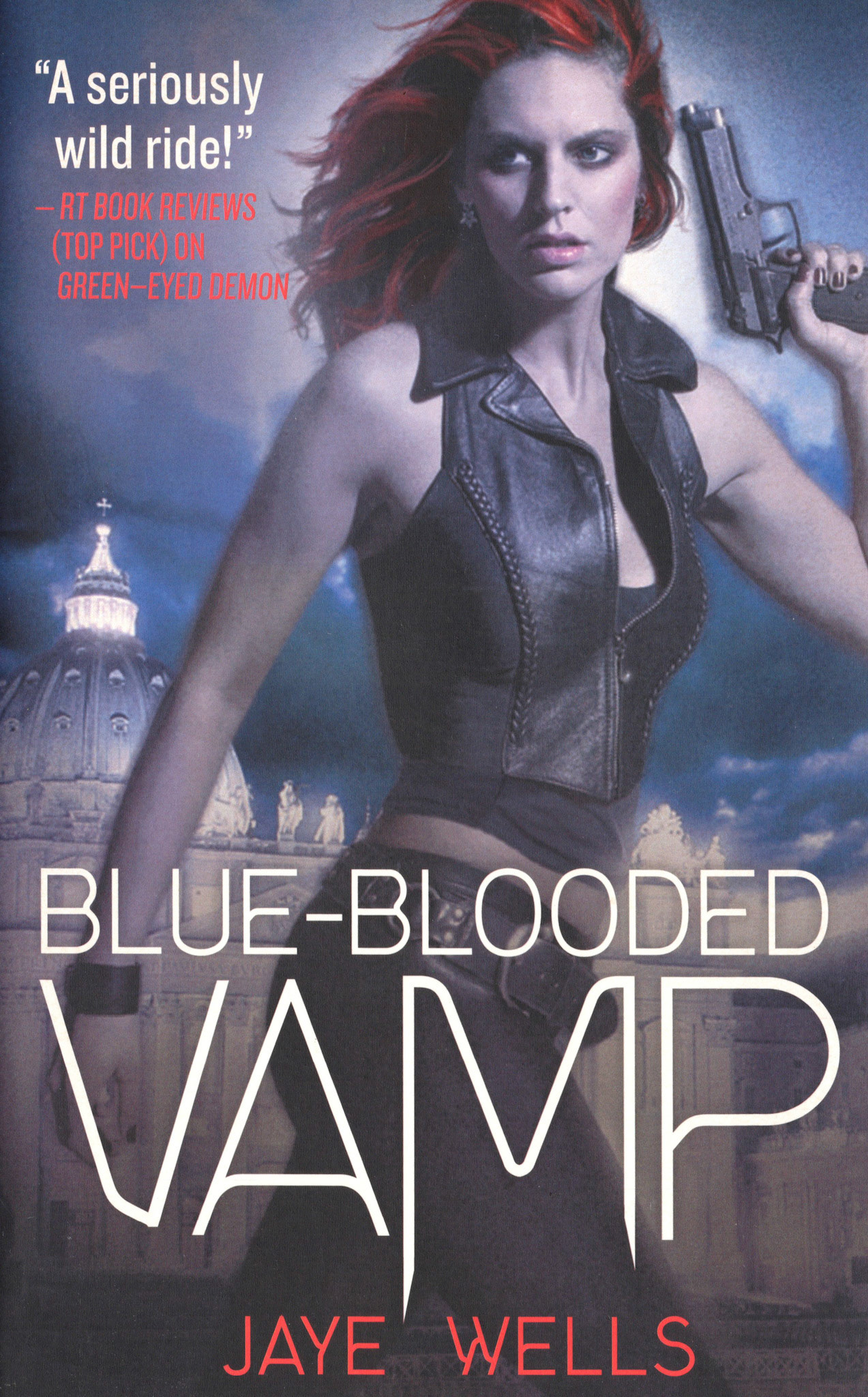 BLUE-BLOODED VAMP ~ cover illustration