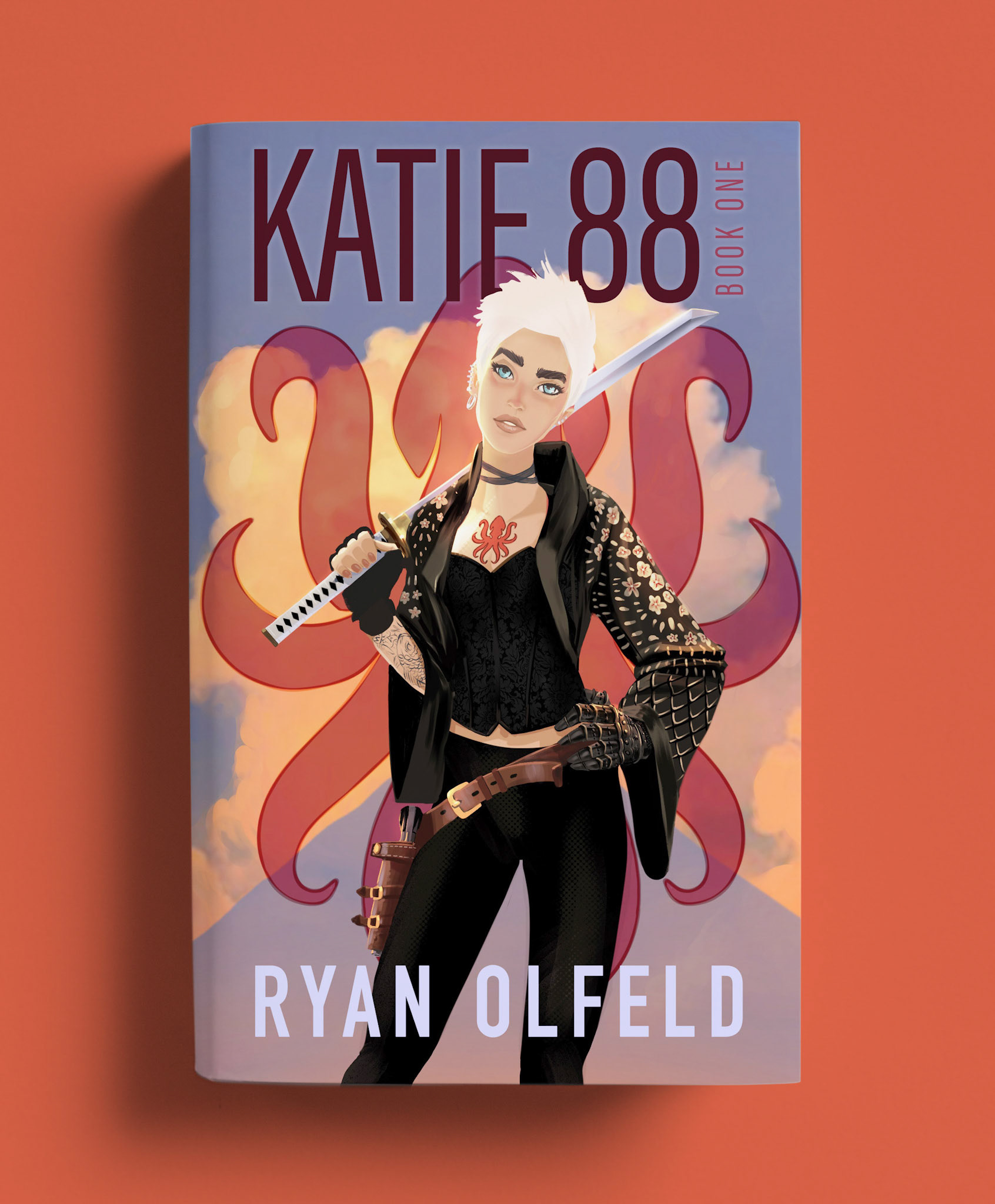  KATIE 88: BOOK ONE ~ cover illustration & type design