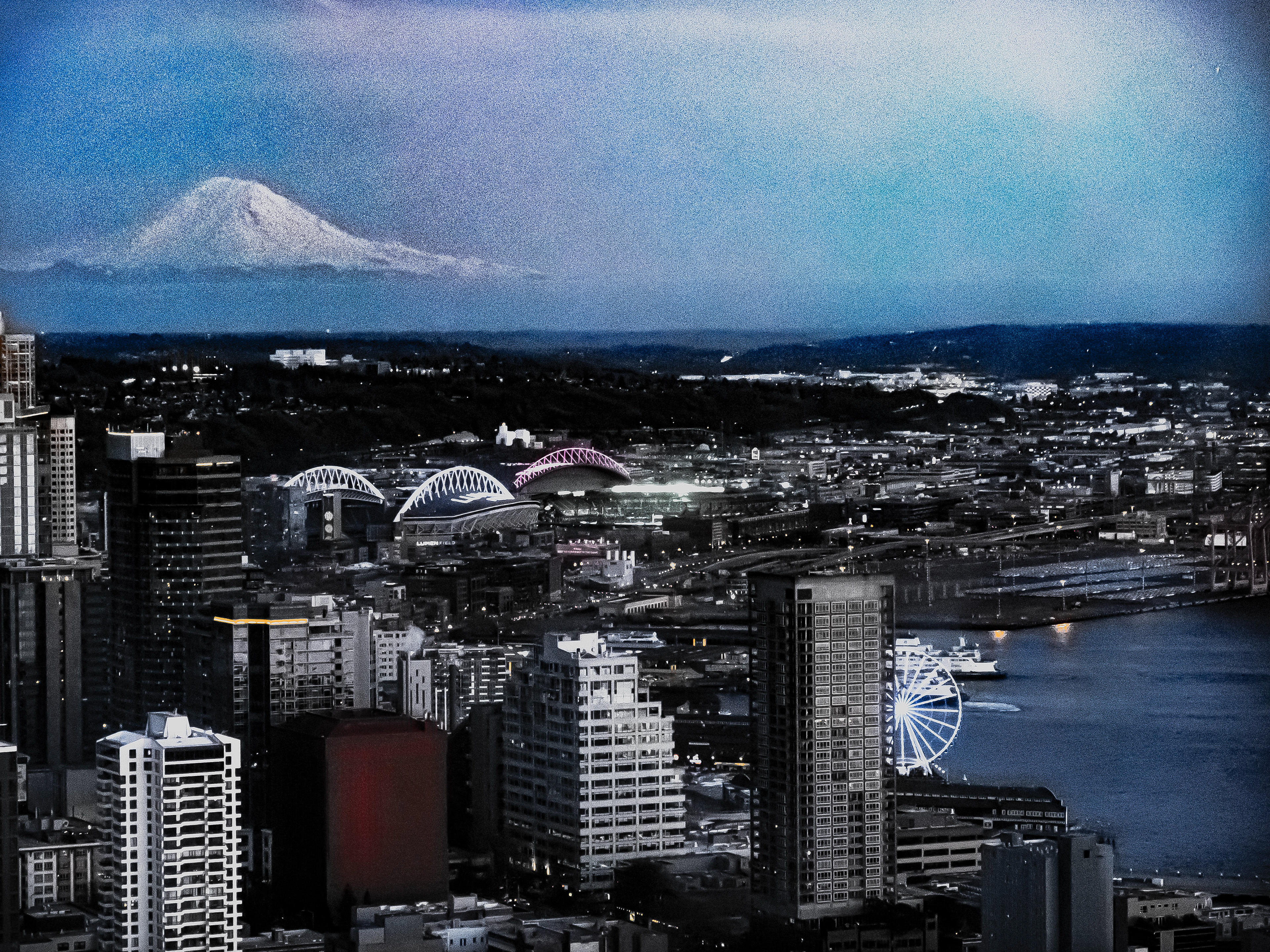 Seattle - From Space Needle