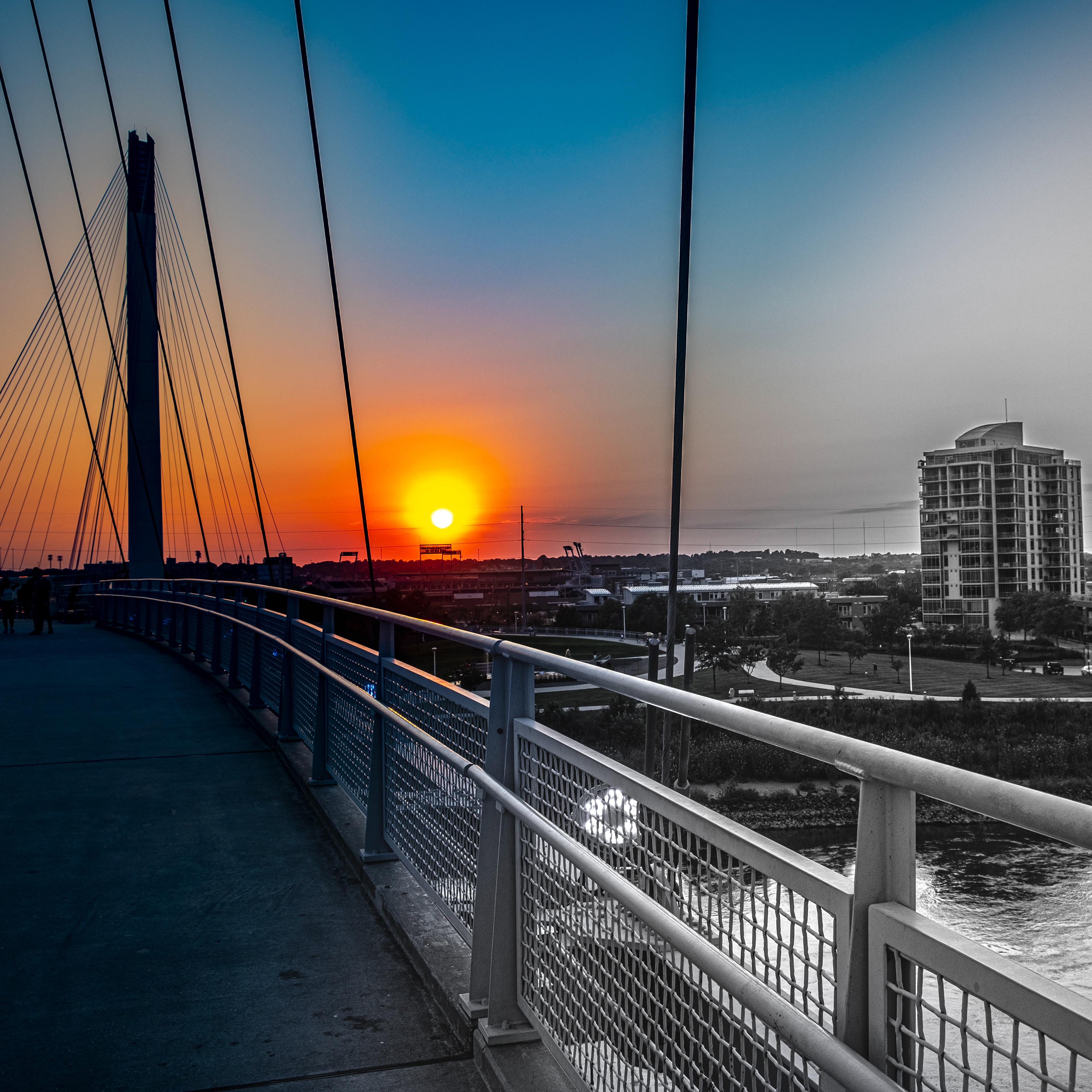 Pedestrian Bridge - Omaha