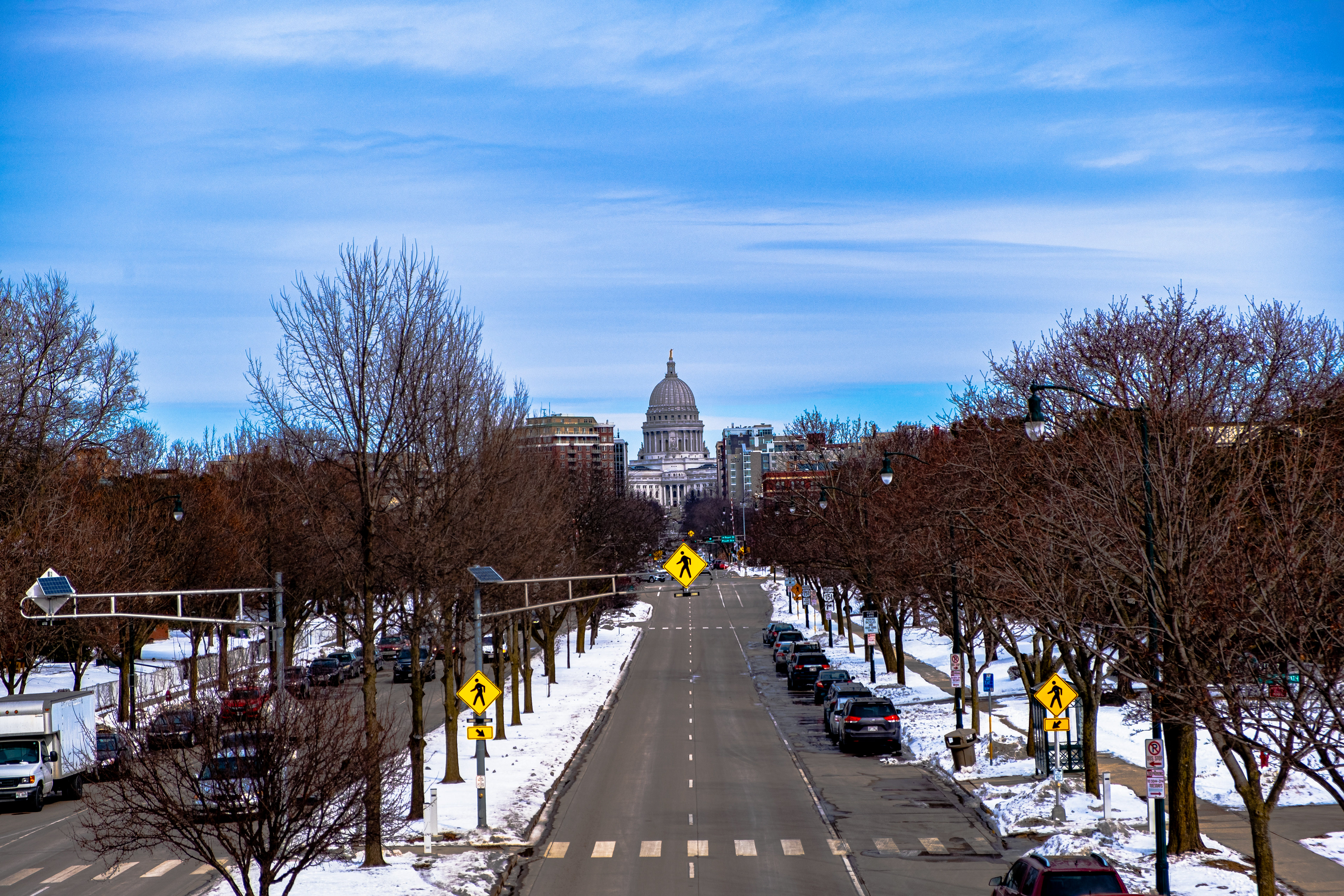 Madison State Capitol - Walking Bridge