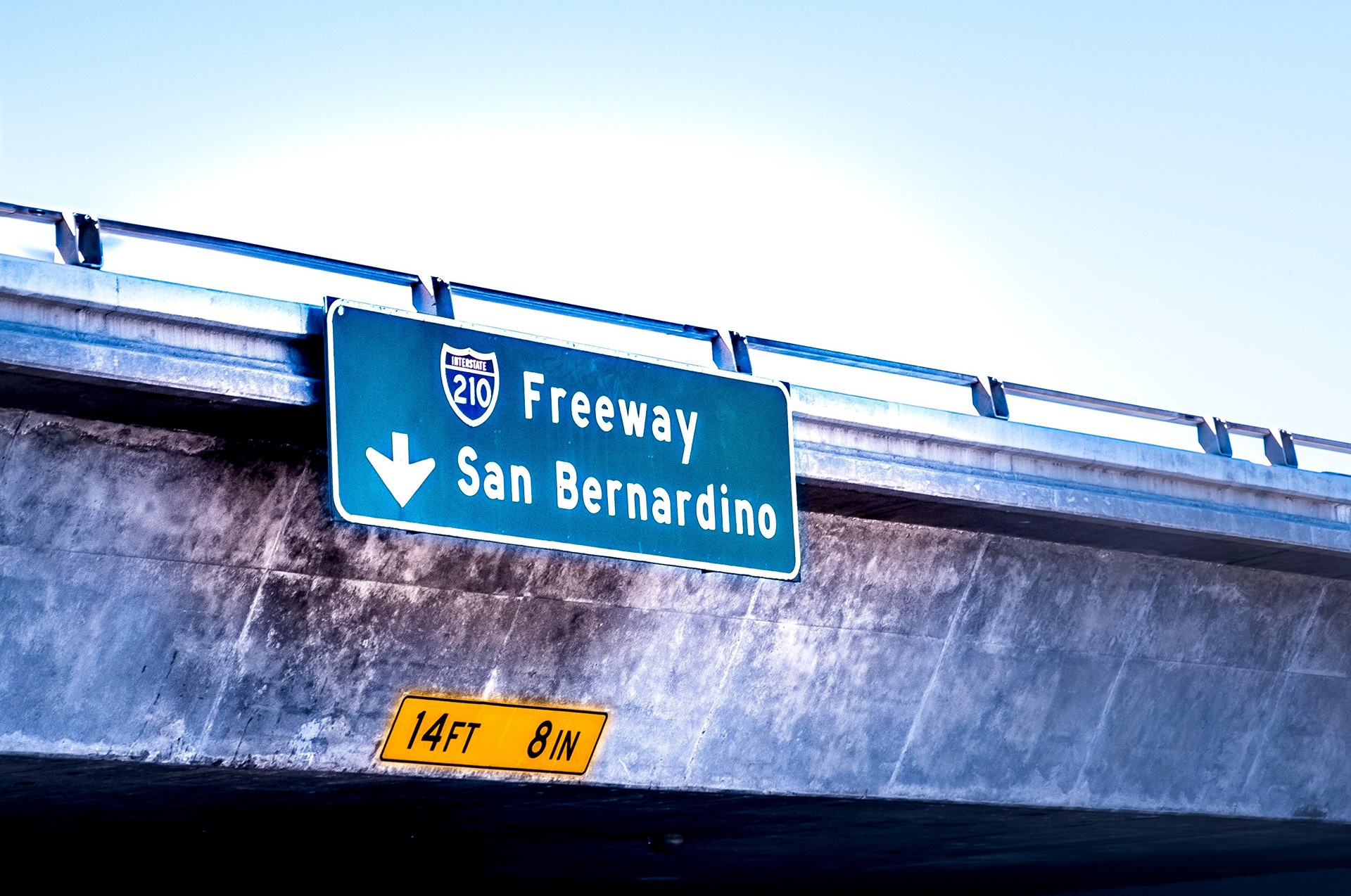 Freeway Sign - Pasadena, CA