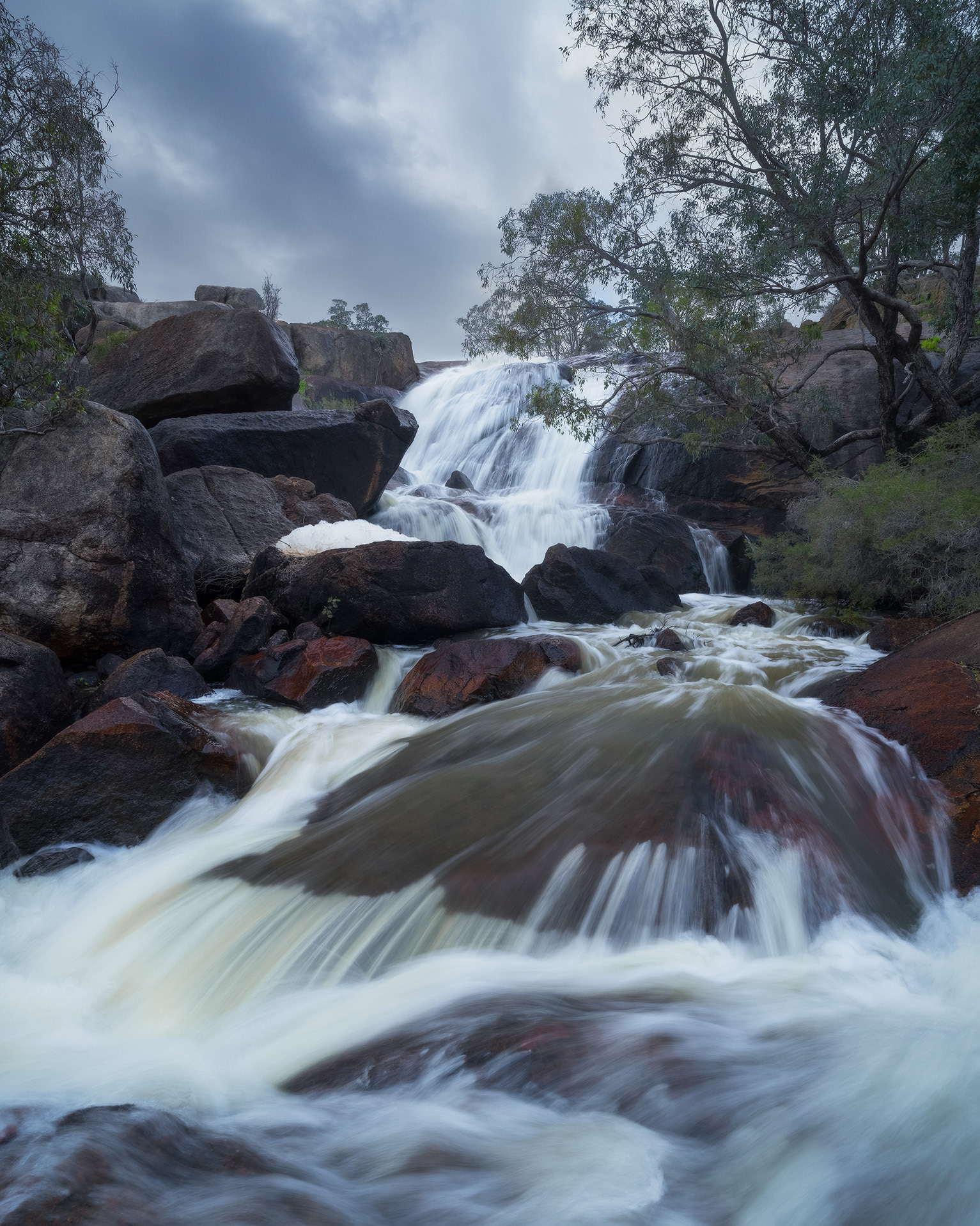 National Park Falls in full flow.