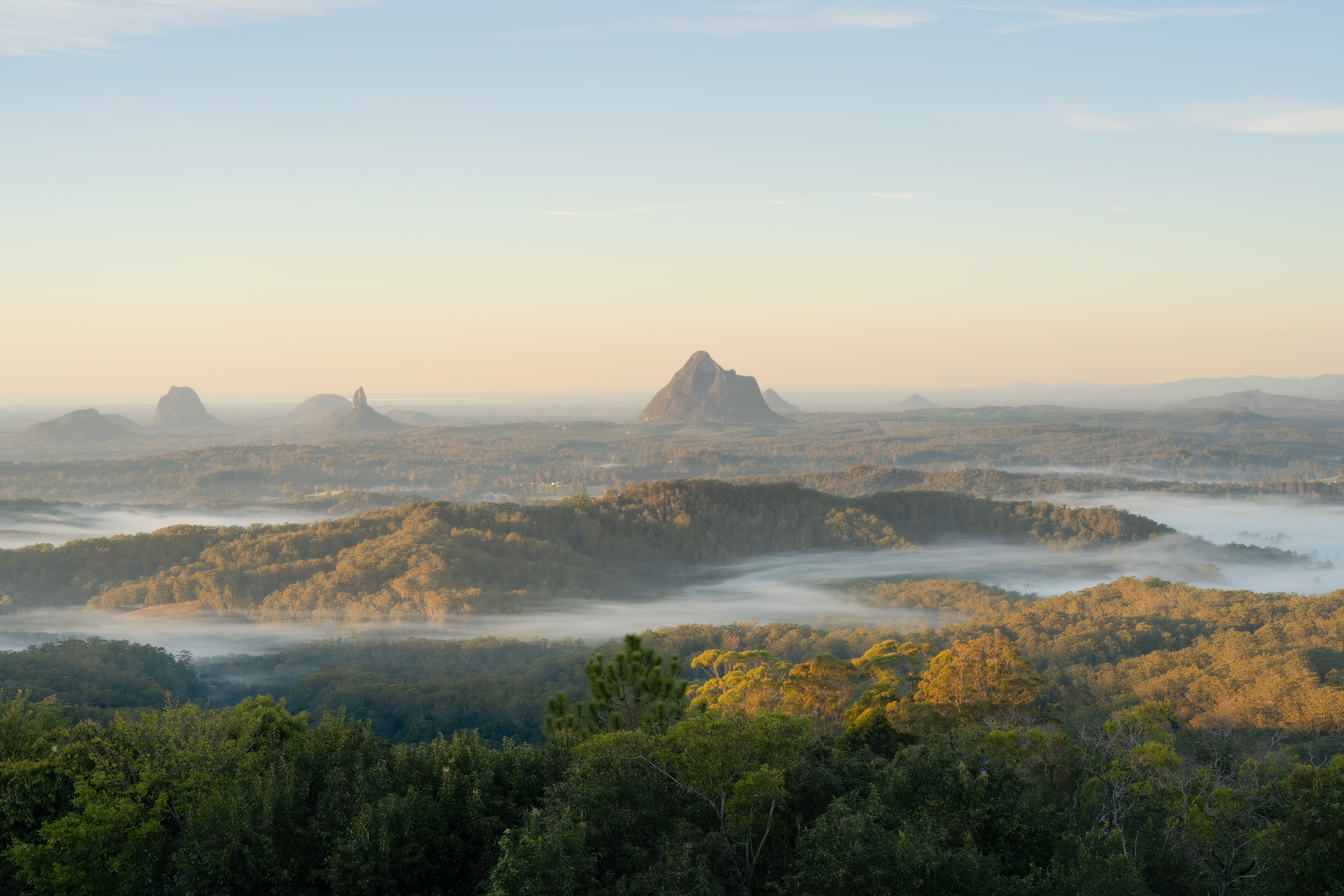 Glasshouse Mountains