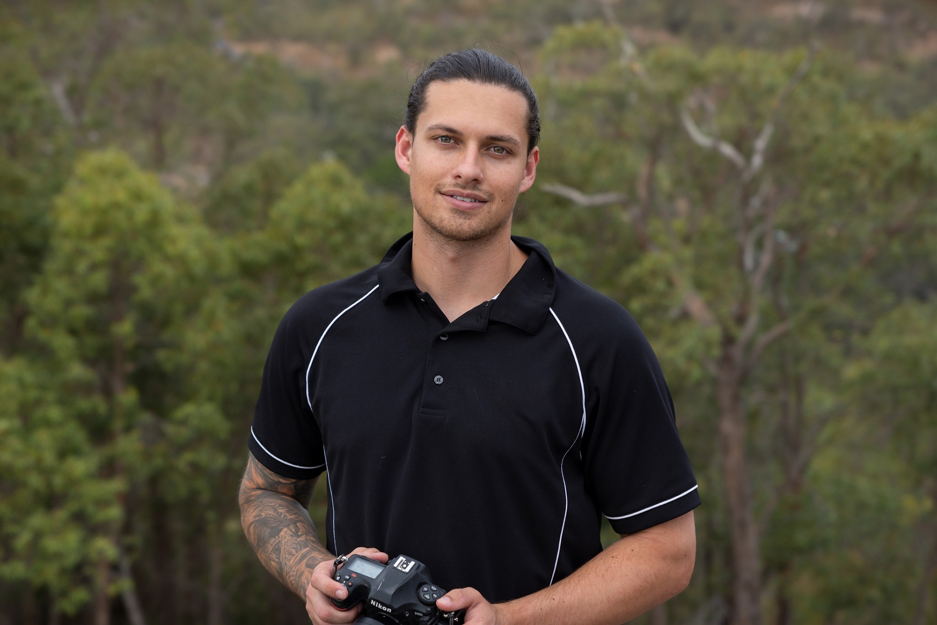 Photographer Nathan Dobbie capturing Dunsborough Beaches.