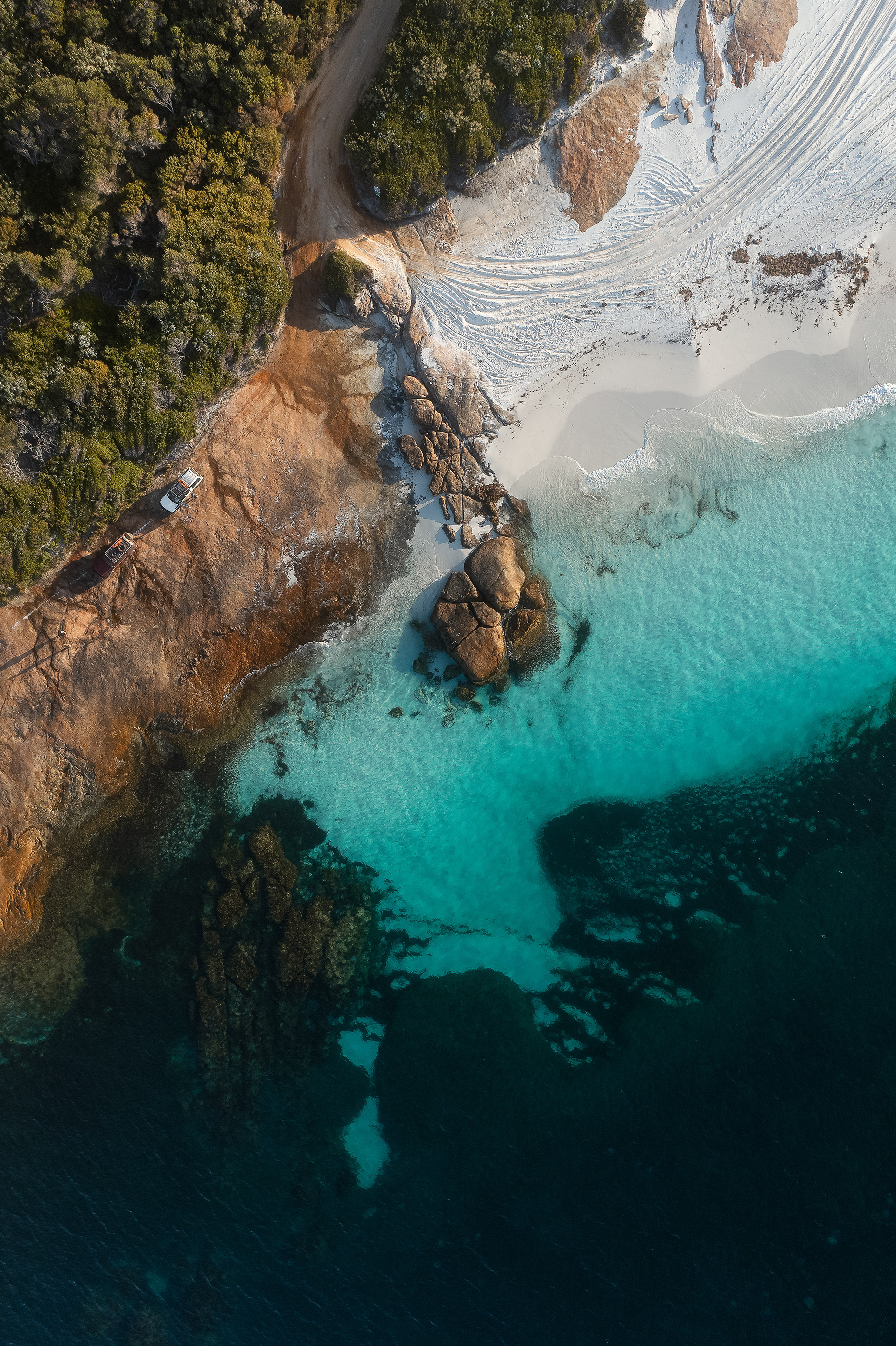 Little Wharton Beach Top Down