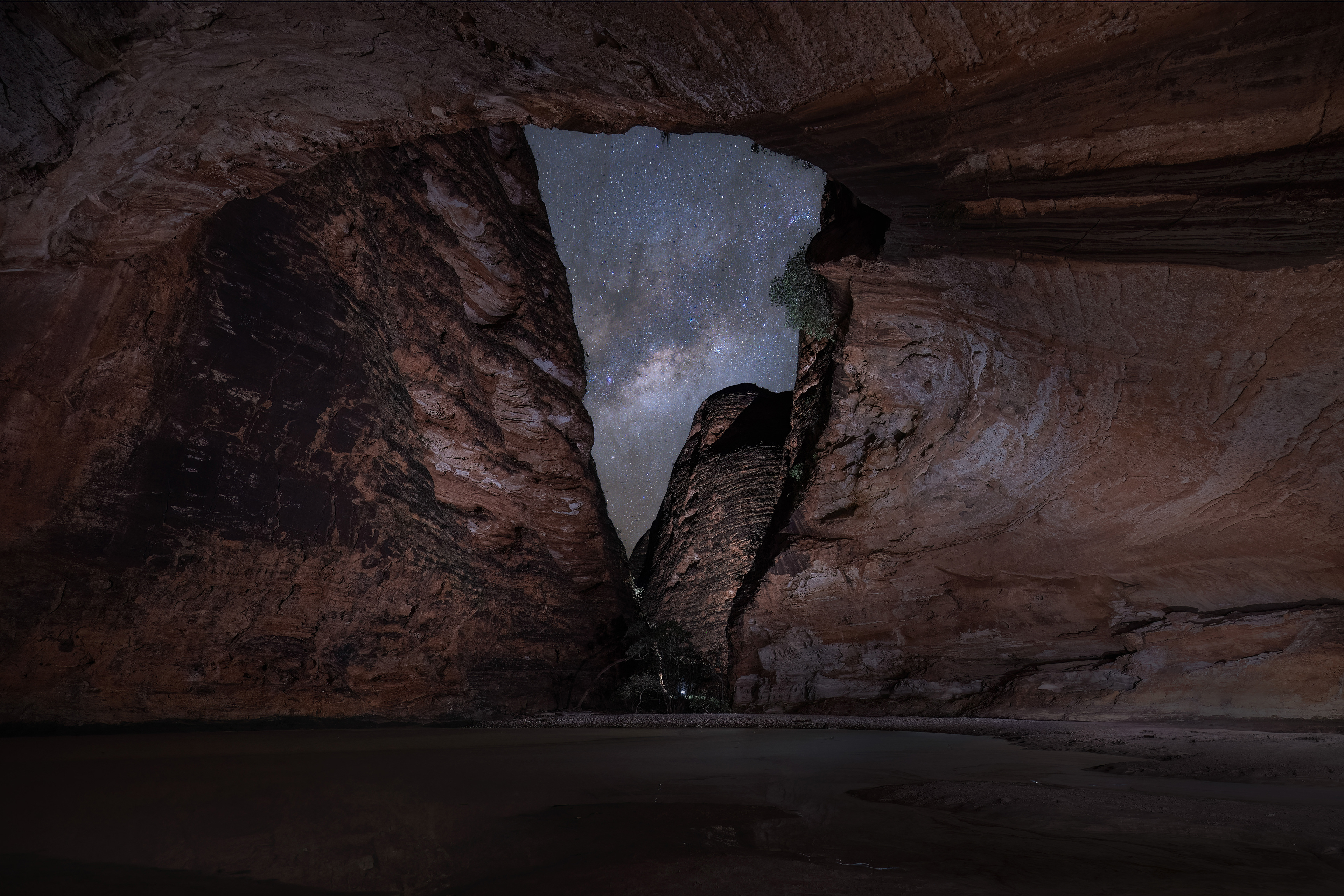 Cathedral Gorge Starlight