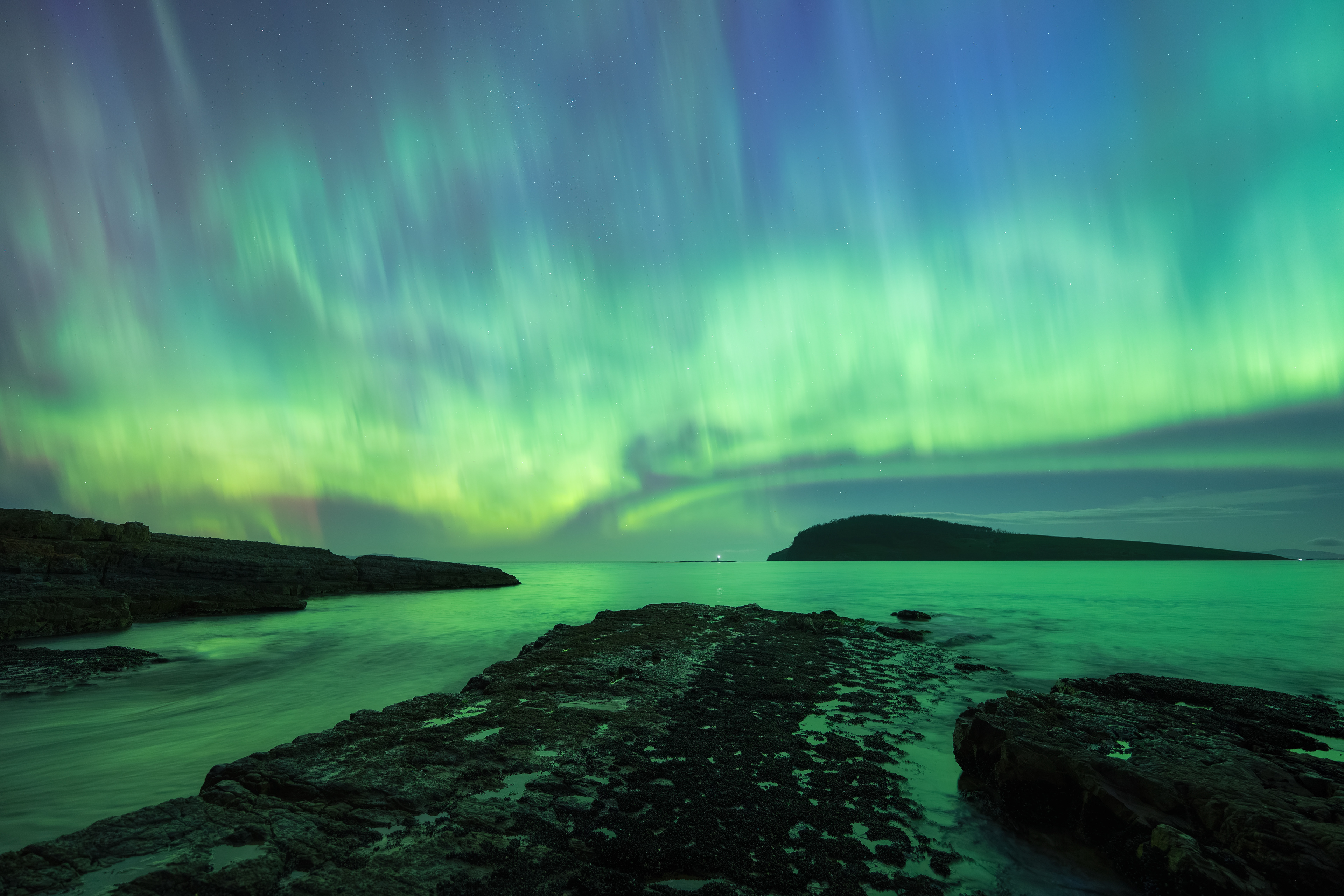 South Arm Southern Lights