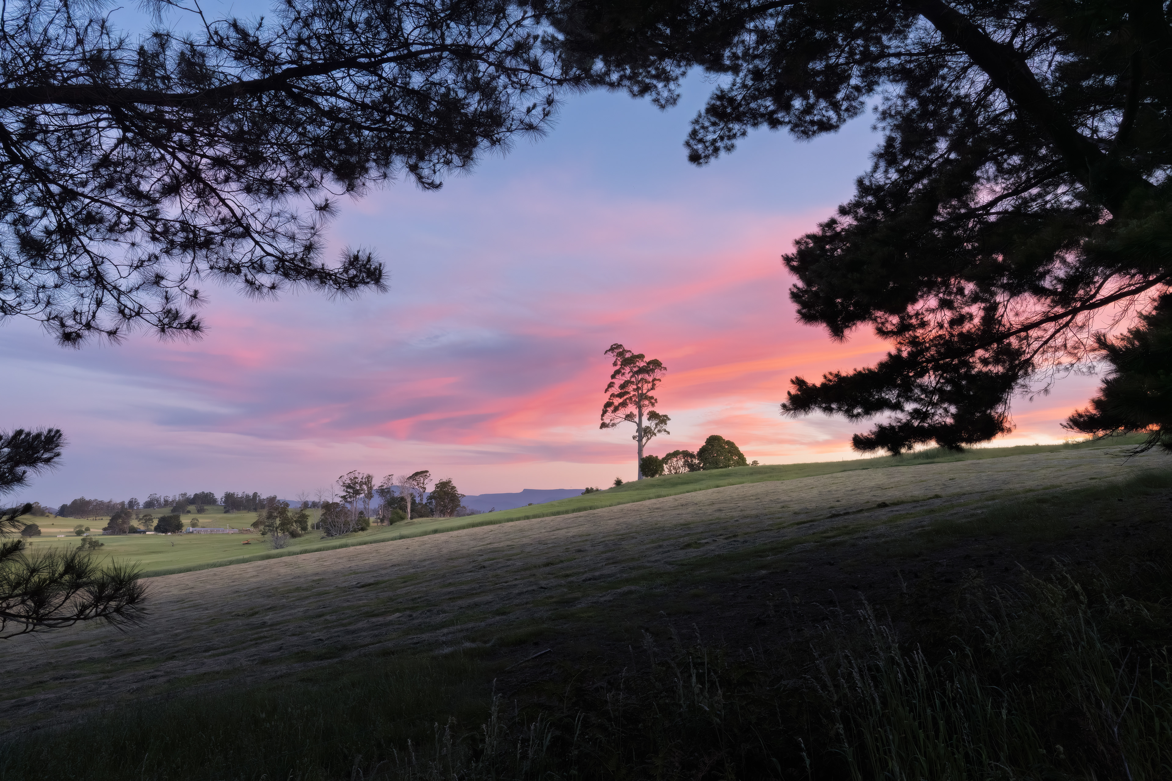 Sunset Frame, Northern TAS