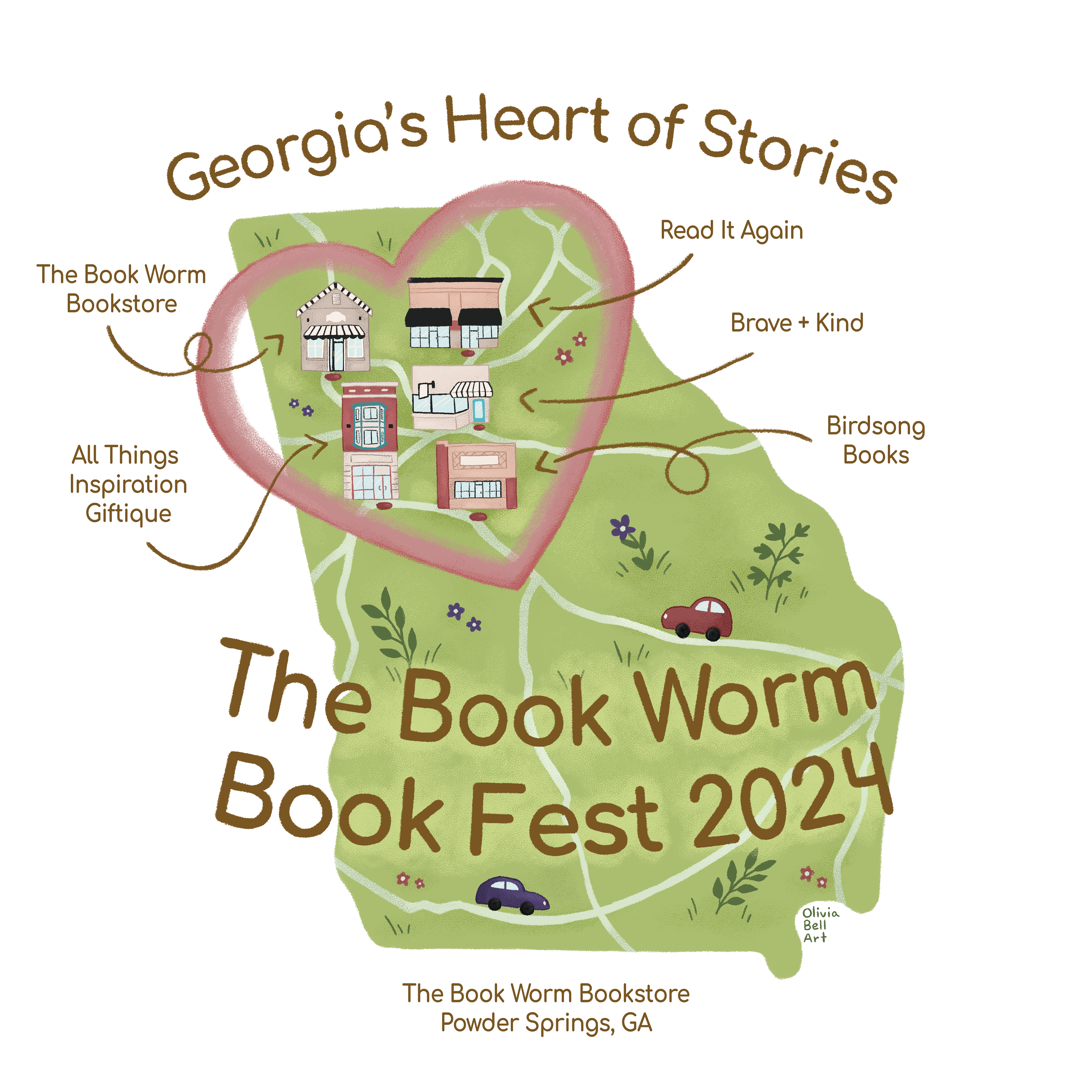 Made for Lucky Jefferson and The Book Worm Book Store