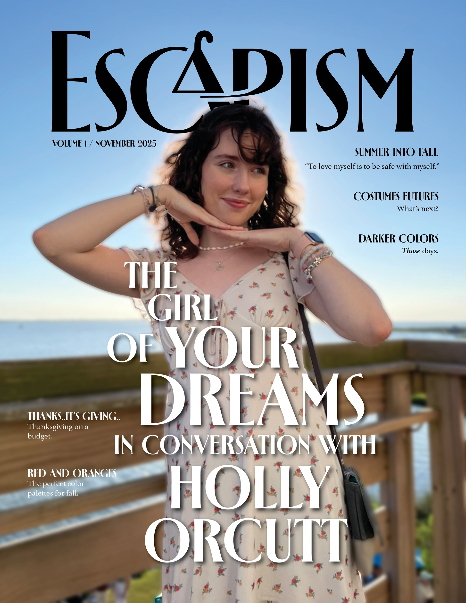 cover for my typography final magazine