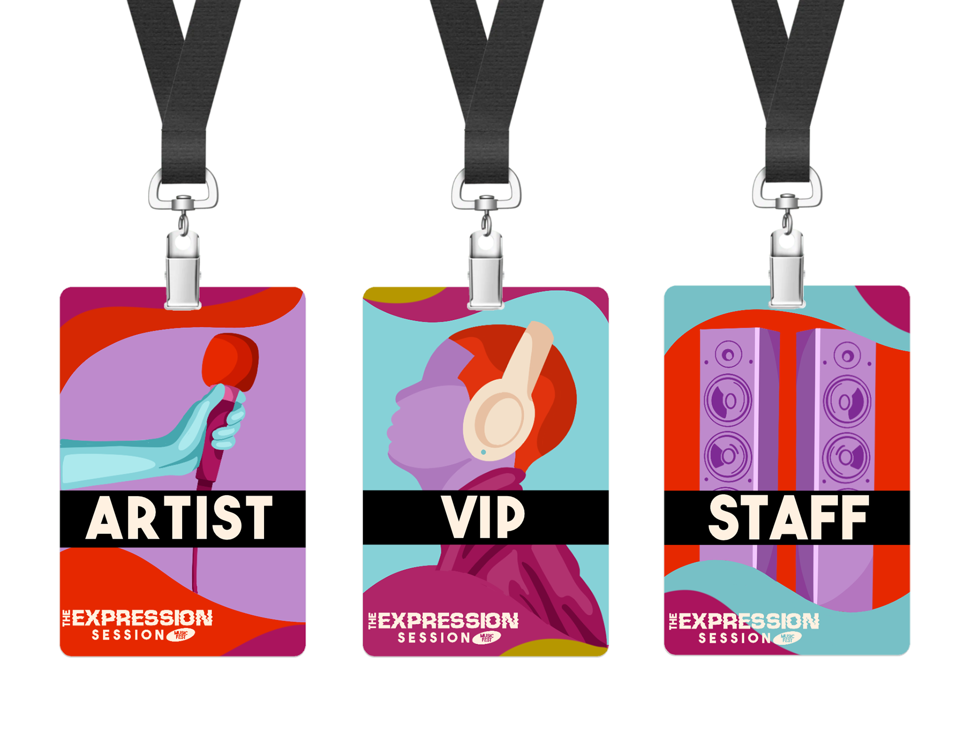 Festival Badge Design