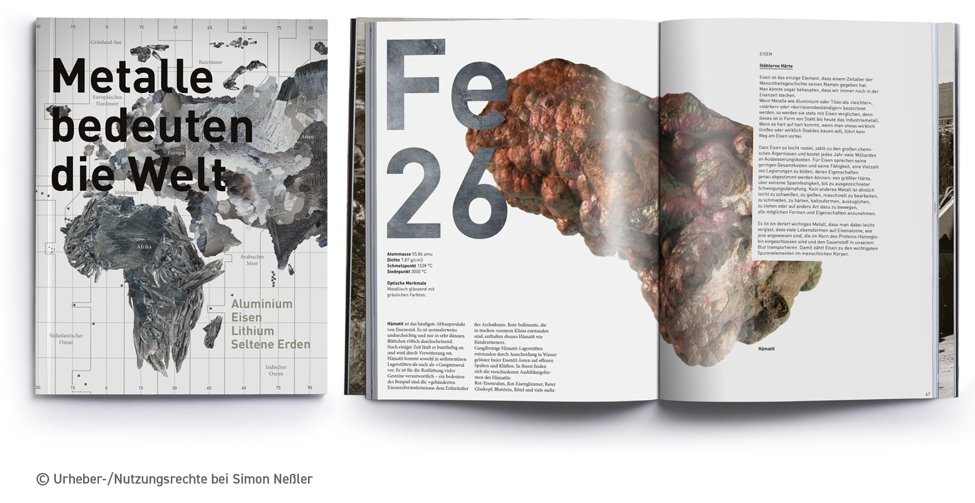 Atelier Simon Neßler - Magazinkonzept »Metalle bedeuten die Welt«