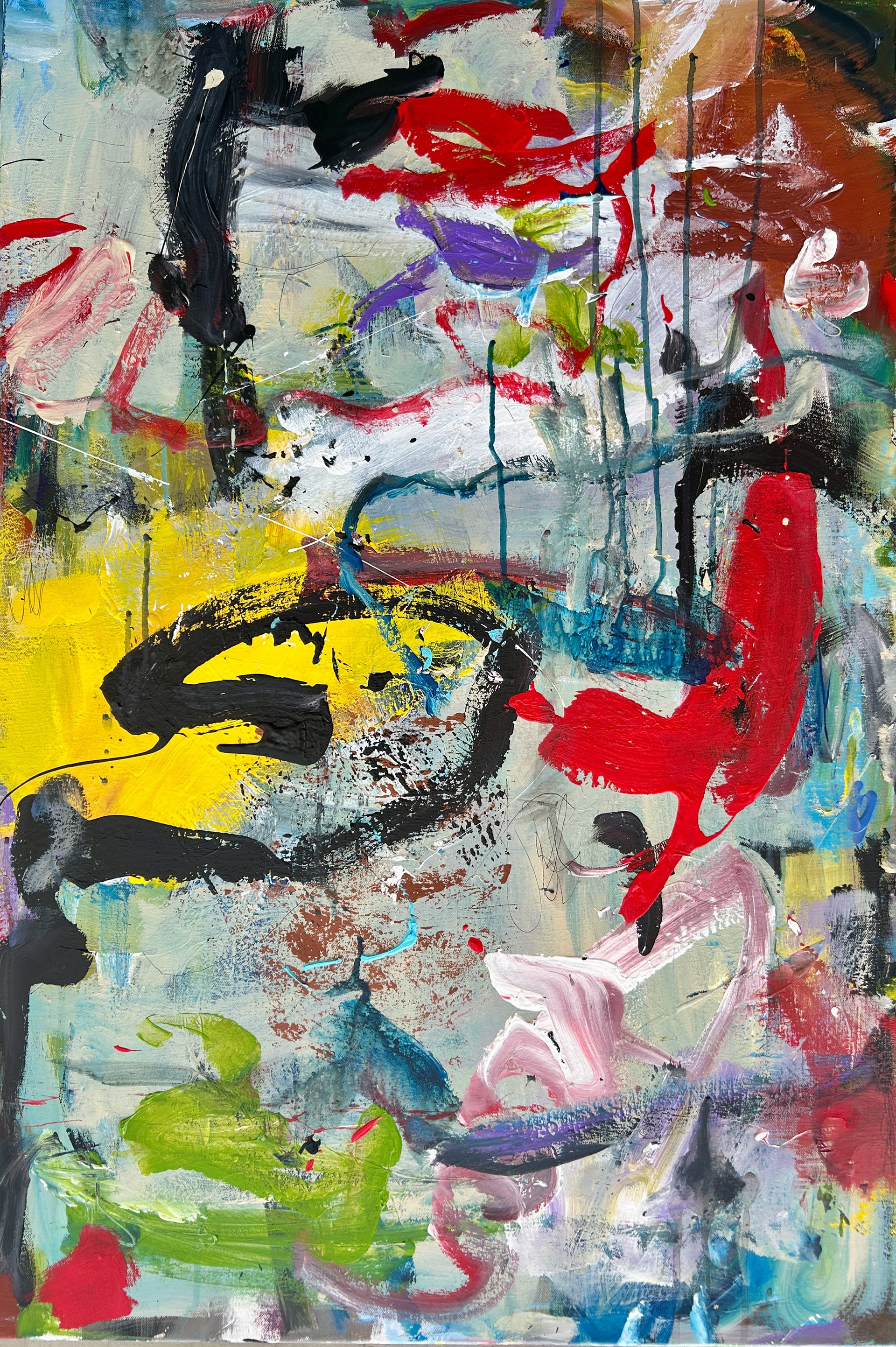 When Heaven Called / Acrylic on Canvas / 24 x 36 inches