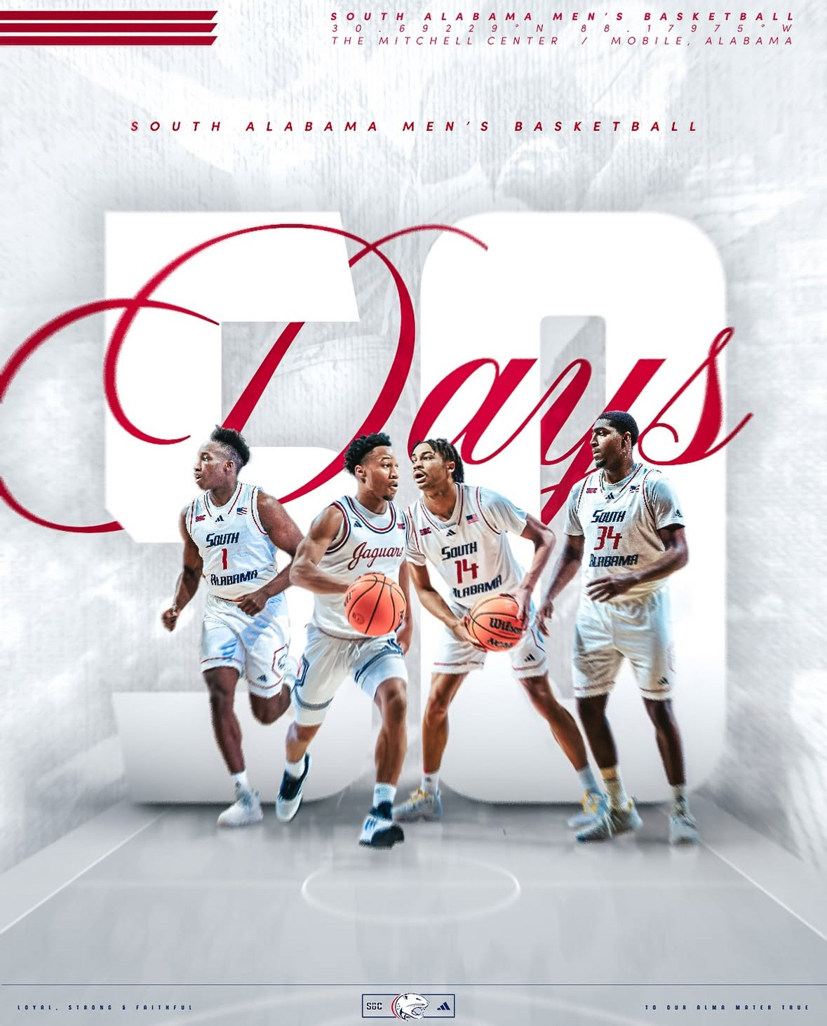 2025-26: Slight alteration to original design concept by creative director for branding purposes; "Days" added, foot shadows altered, location banner added. 