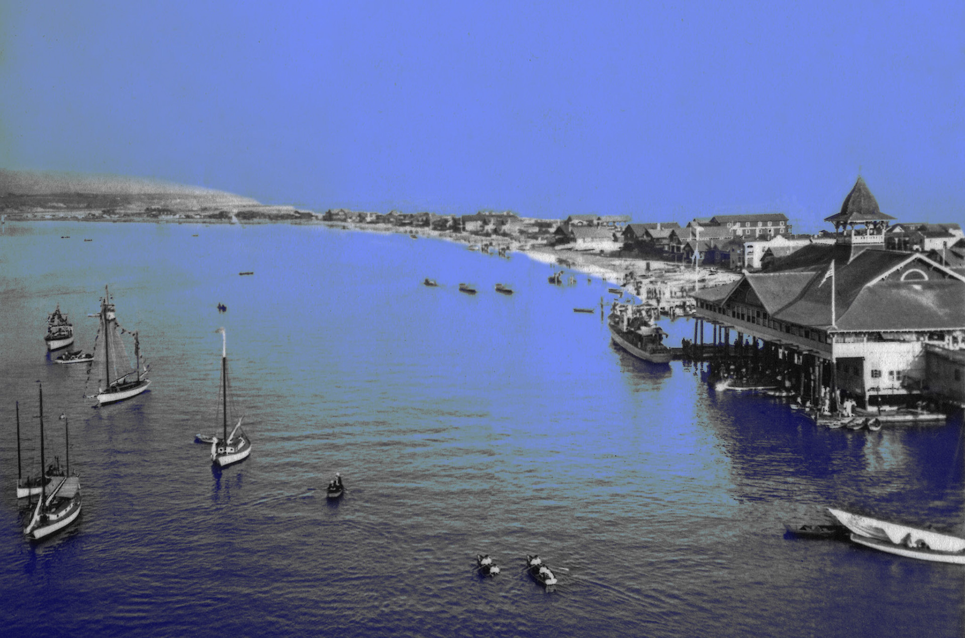 Early days Newport Harbor