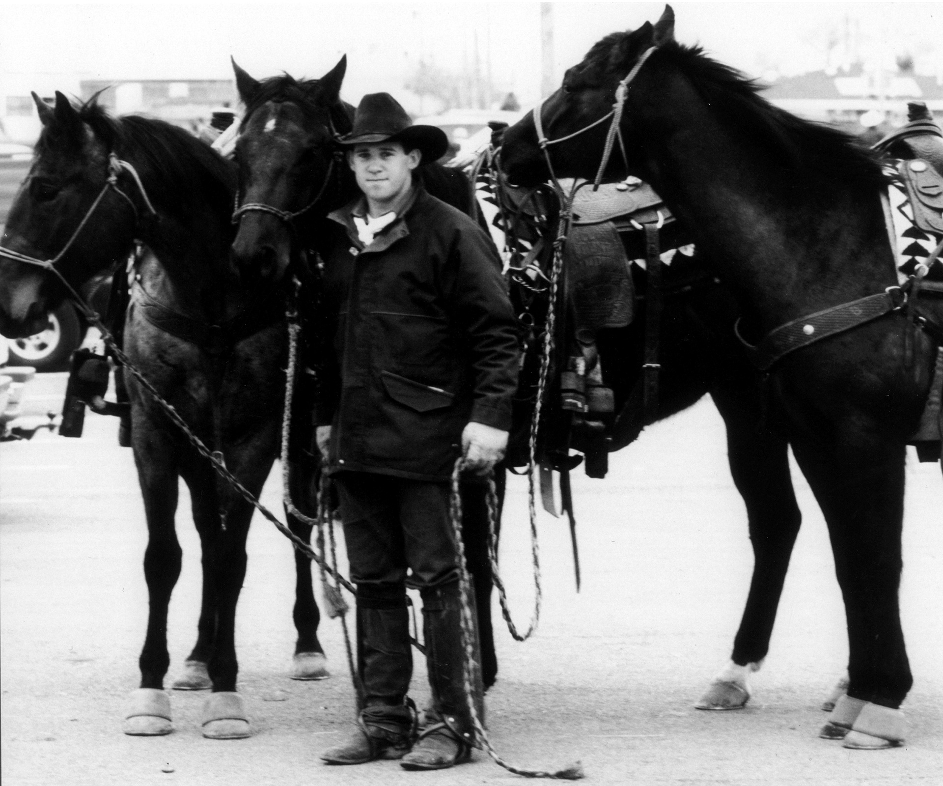 TREVOR BRAZILE, RODEO CHAMPION - EL PASO, TEXAS 2003