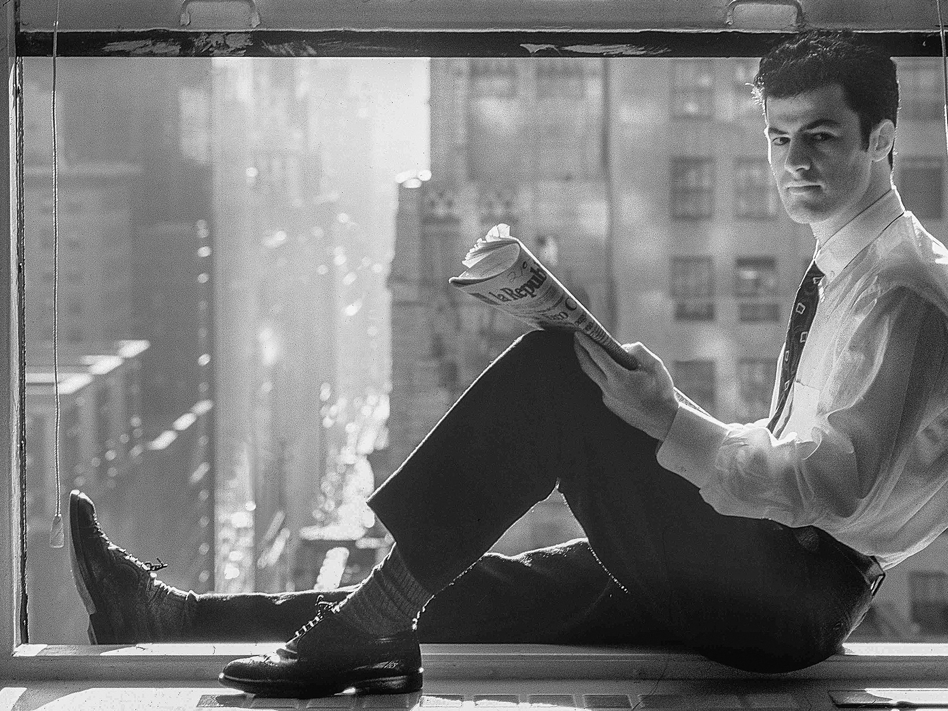 CARLO PIZZATI - JOURNALIST AND WRITER - "LA REPUBBLICA" NEWSPAPER'S BUREAU IN NEW YORK CITY - 1990