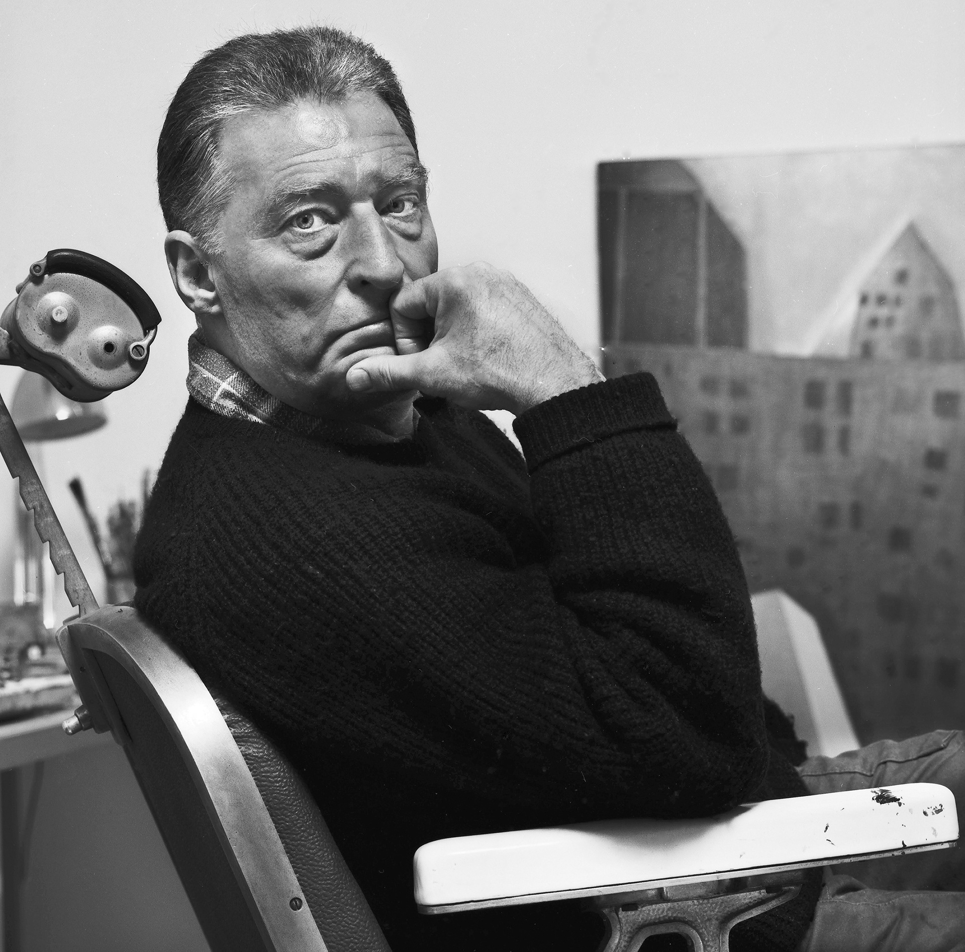 EMILIO TADINI - PAINTER, WRITER, VISIONARY - MILAN, ITALY - 1989