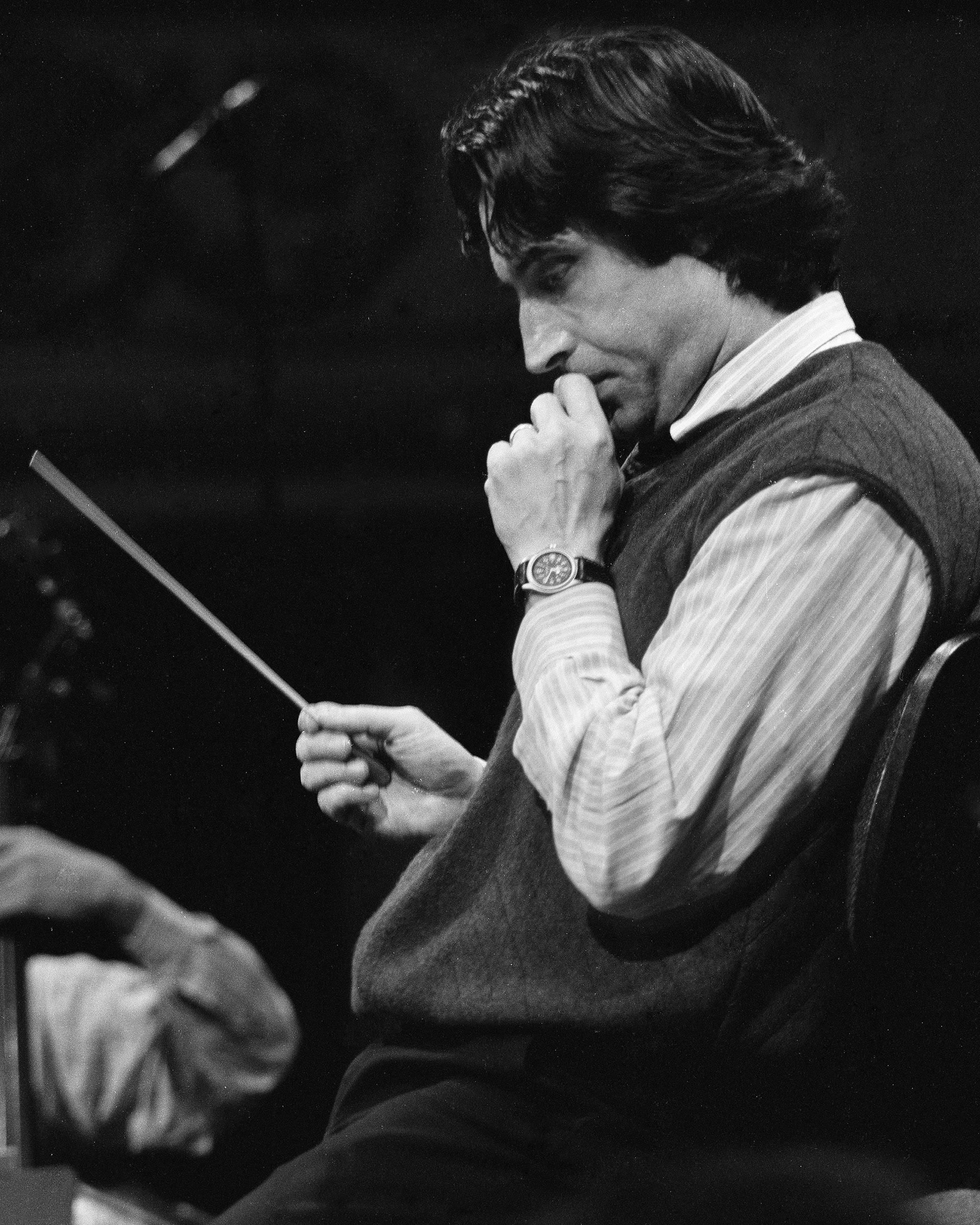 RICCARDO MUTI - WORLD-CLASS CONDUCTOR - REHEARSALS AT THE TEATRO ALLA SCALA - MILAN, ITALY 1989