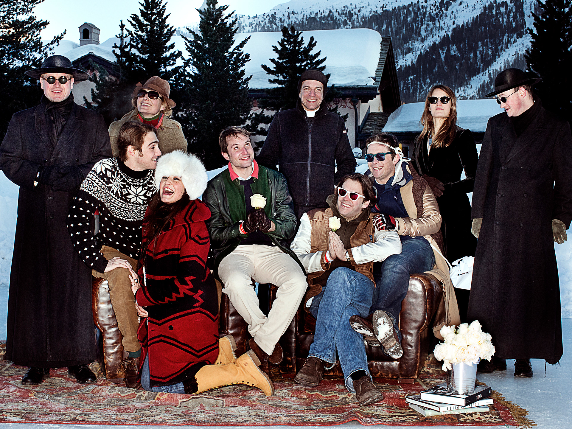 KNIGHTS OF THE ORDER OF MALTA FOR RALPH LAUREN - ST. MORITZ 2011