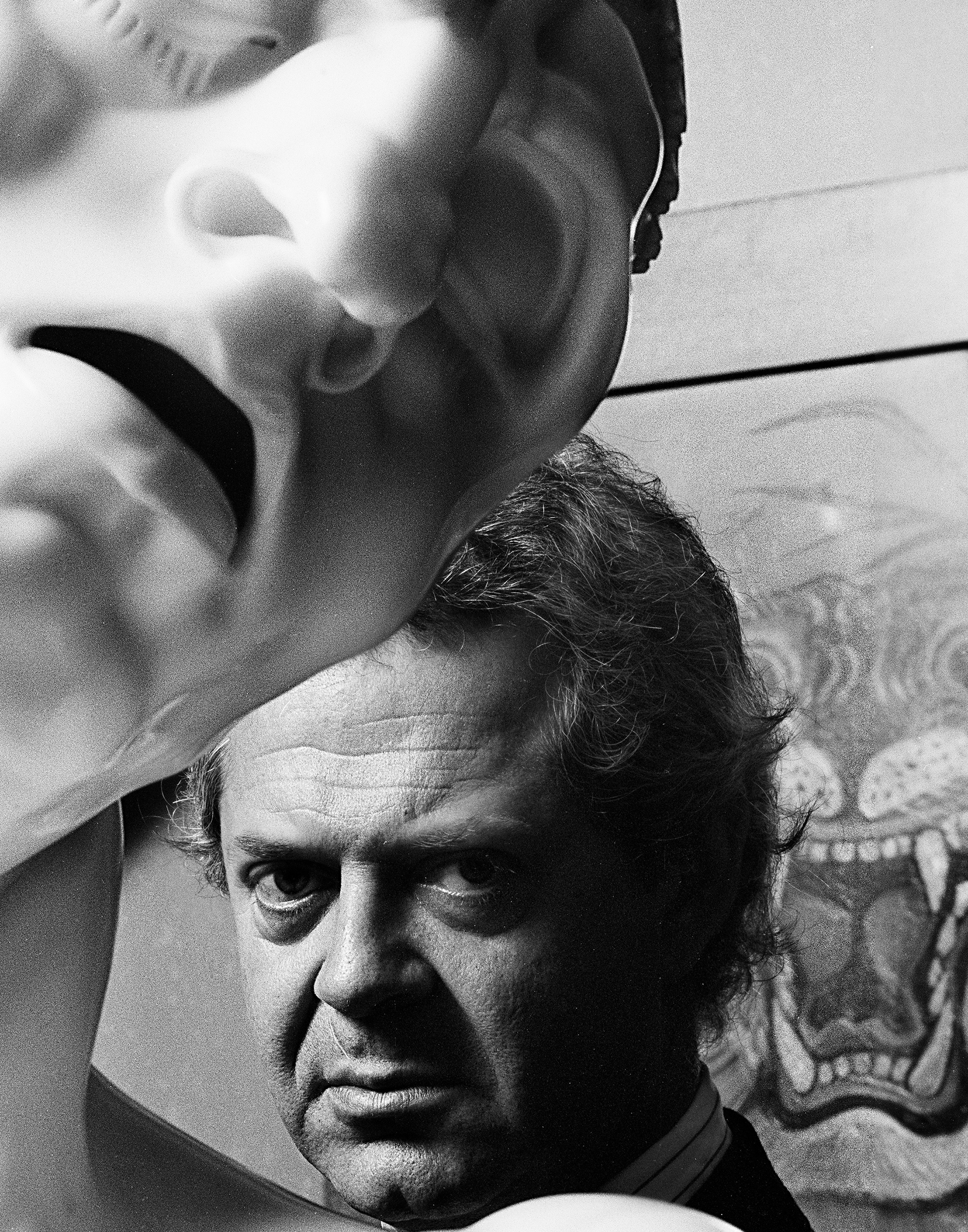 FRANCO MARIA RICCI - EDITOR AT "FMR" PUBLISHING - FOR "IL VENERDÌ DI REPUBBLICA" MAGAZINE - MILAN, ITALY 1989