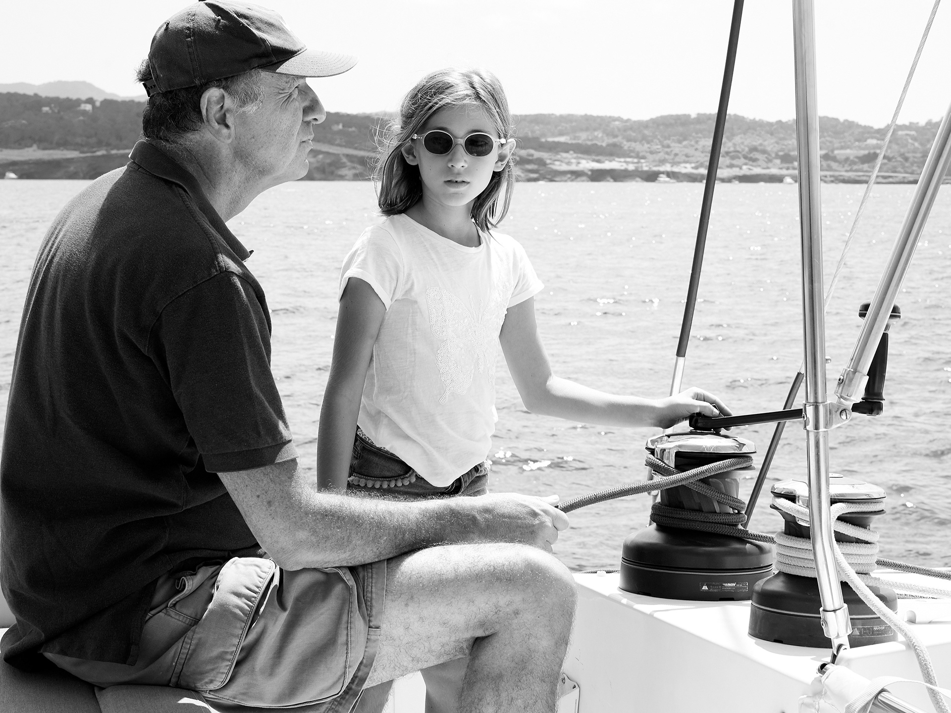 CORRADO PASSERA AND HIS DAUGHTER LUCE - FORMENTERA-IBIZA 2017