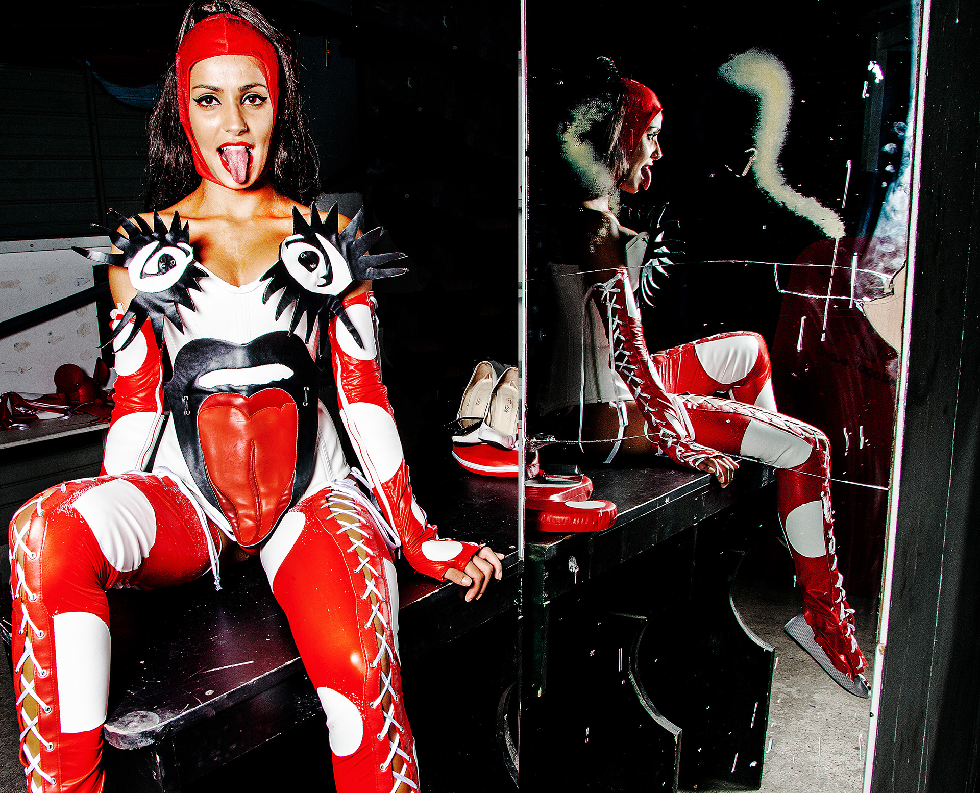 "THE FACE" SHOW AT THE PRIVILEGE, IBIZA - 2011