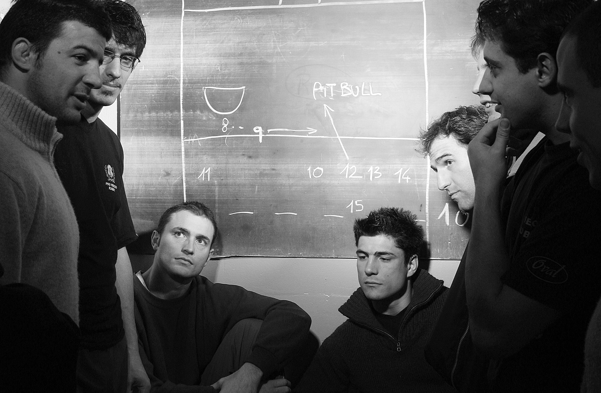 ITALIAN NATIONAL RUGBY TEAM FOR CHRYSLER VOYAGER - "DOVE AUTO" MAGAZINE EDITORIAL - ITALY 2005