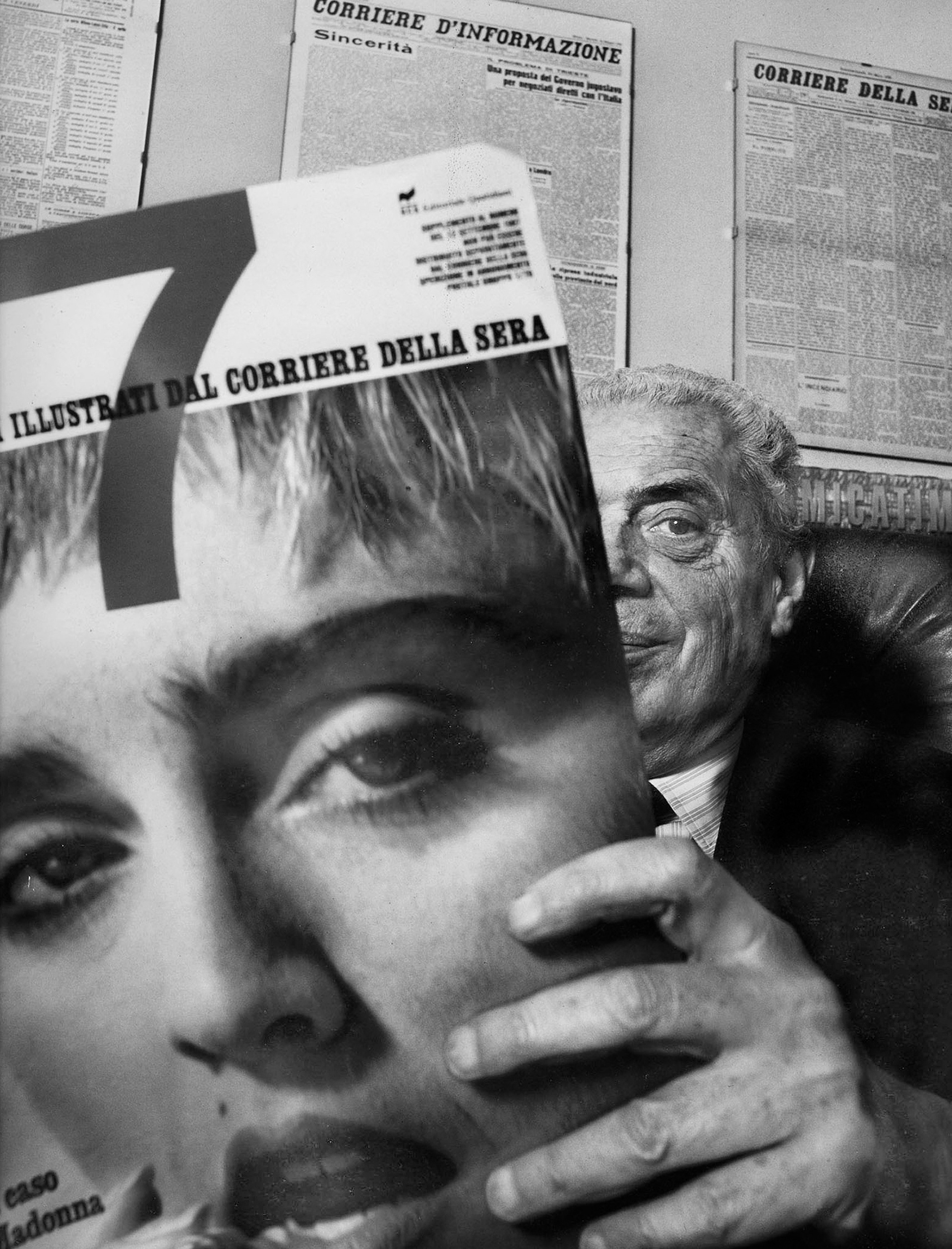 GIORGIO FATTORI - JOURNALIST, WRITER, AND CEO AT "RIZZOLI" - FOR "IL VENERDÌ DI REPUBBLICA" MAGAZINE - MILAN, ITALY 1989