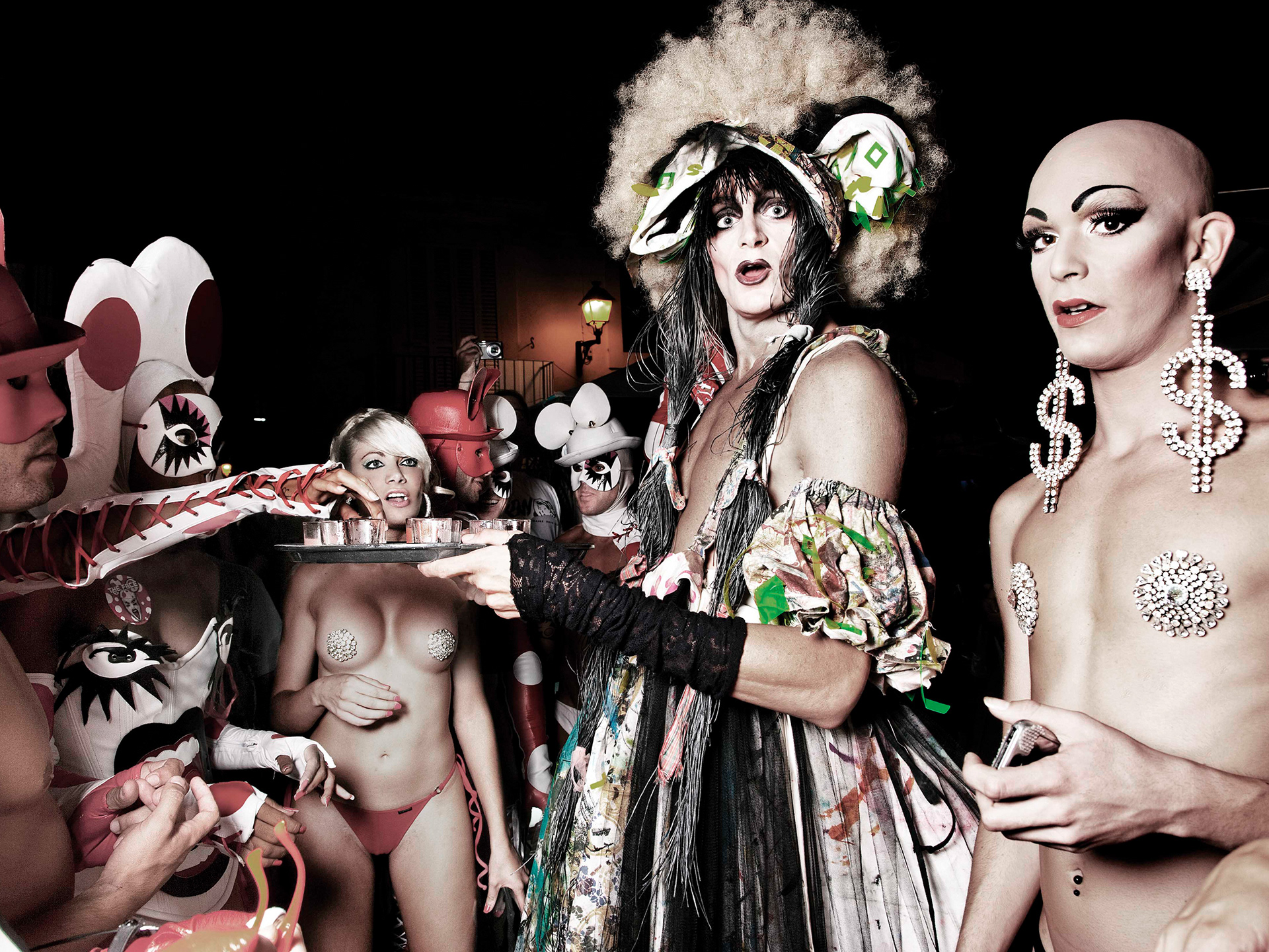 "THE FACE" SHOW AT THE PRIVILEGE, IBIZA - 2011