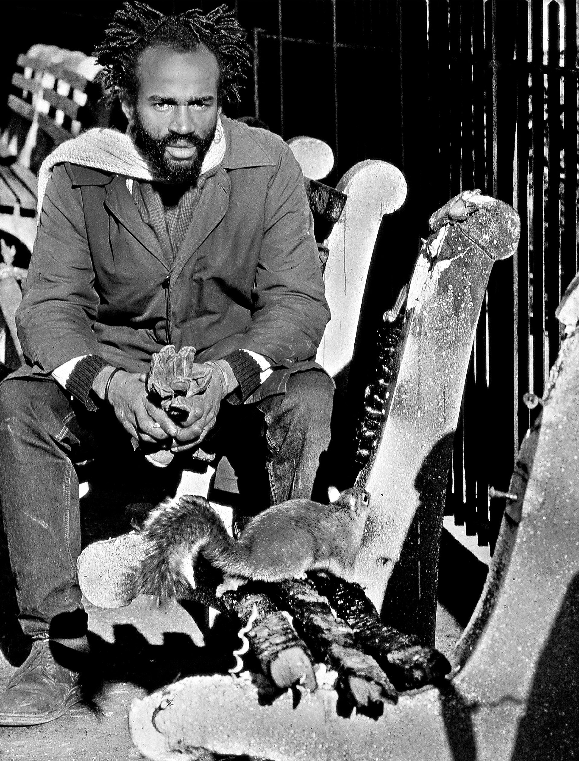 "HOMELESS IN NEW YORK" - REPORTAGE FOR 7 MAGAZINE - 1990