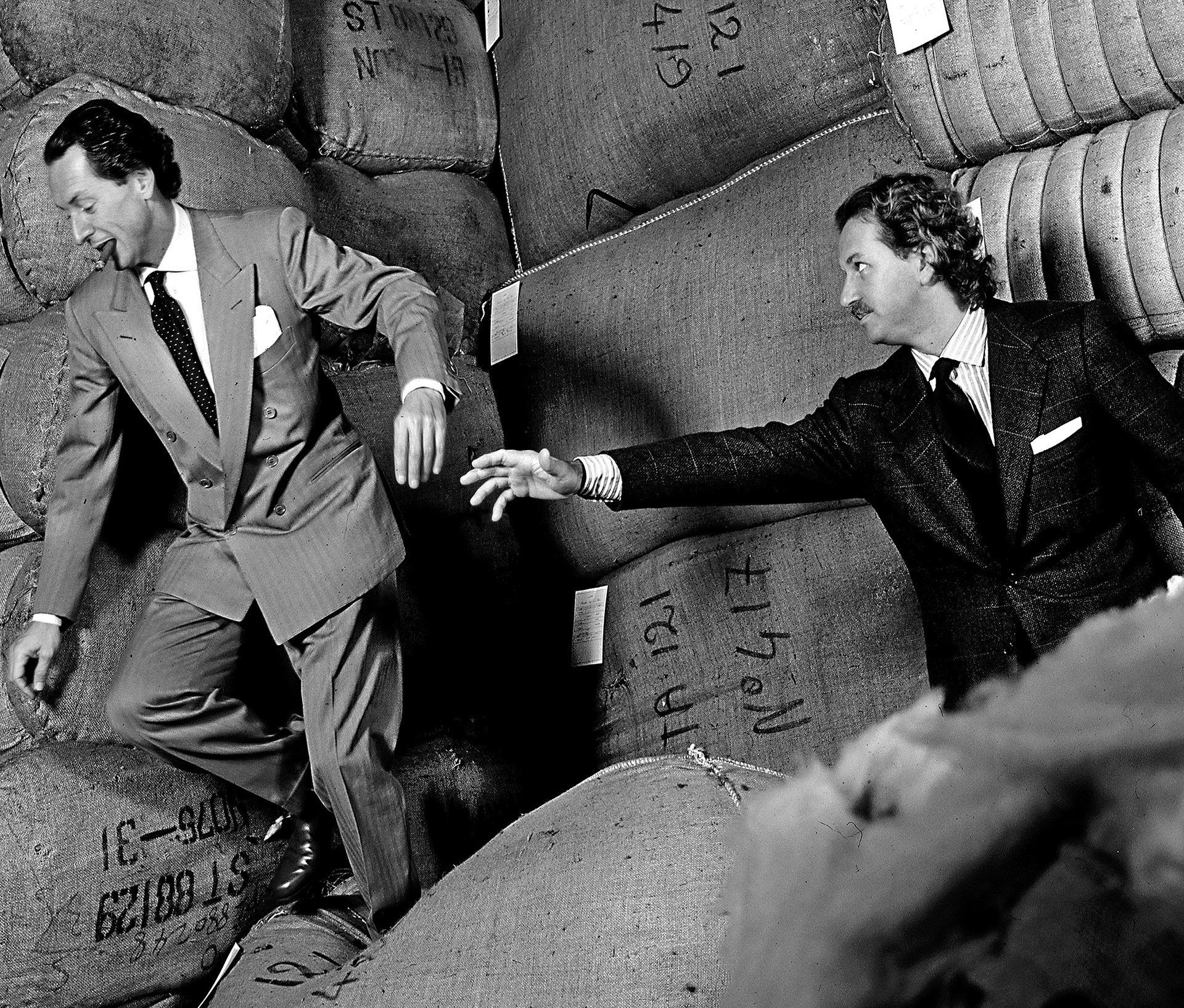 SERGIO E PIGI LORO PIANA - "IL VENERDÌ DI REPUBBLICA" MAGAZINE - ITALY 1989