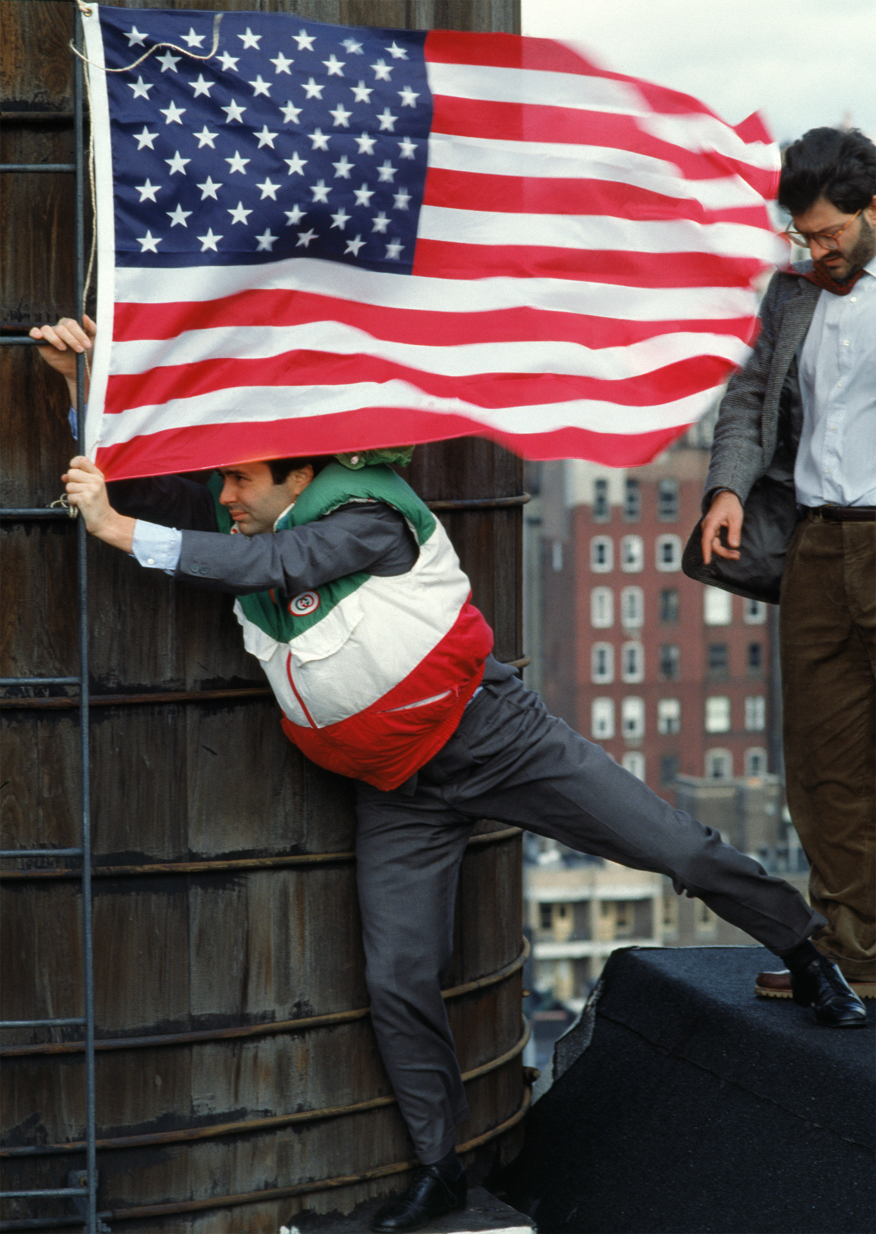 MARIO PLATERO - "IL SOLE 24 ORE" FOR "IL VENERDÌ DI REPUBBLICA" MAGAZINE - NEW YORK CITY 1990