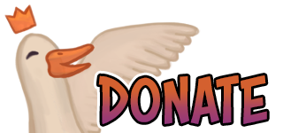 These are goose themed panels to advertise the streamers social media, commmands etc.