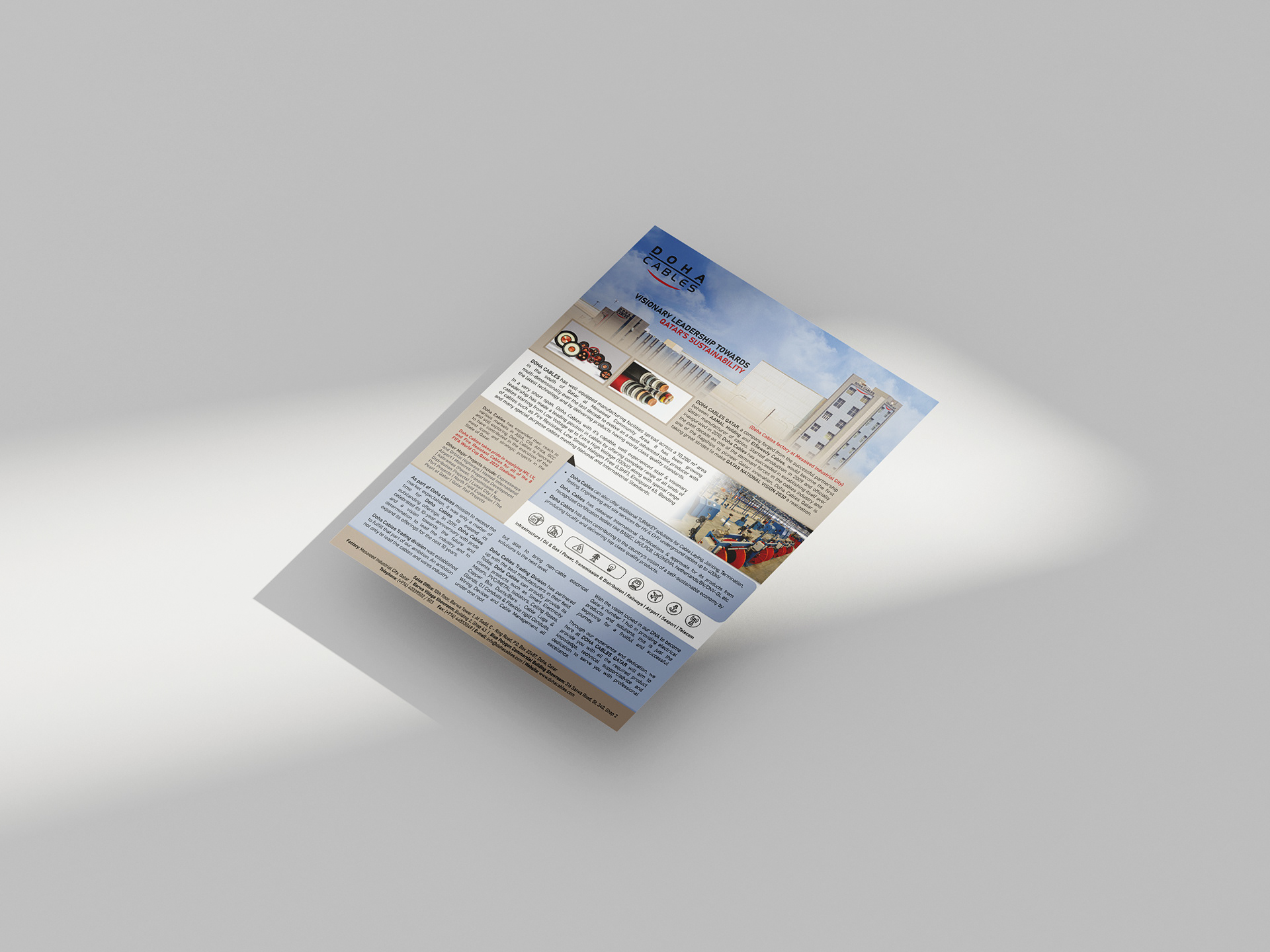 Arif Backer Doha Cables