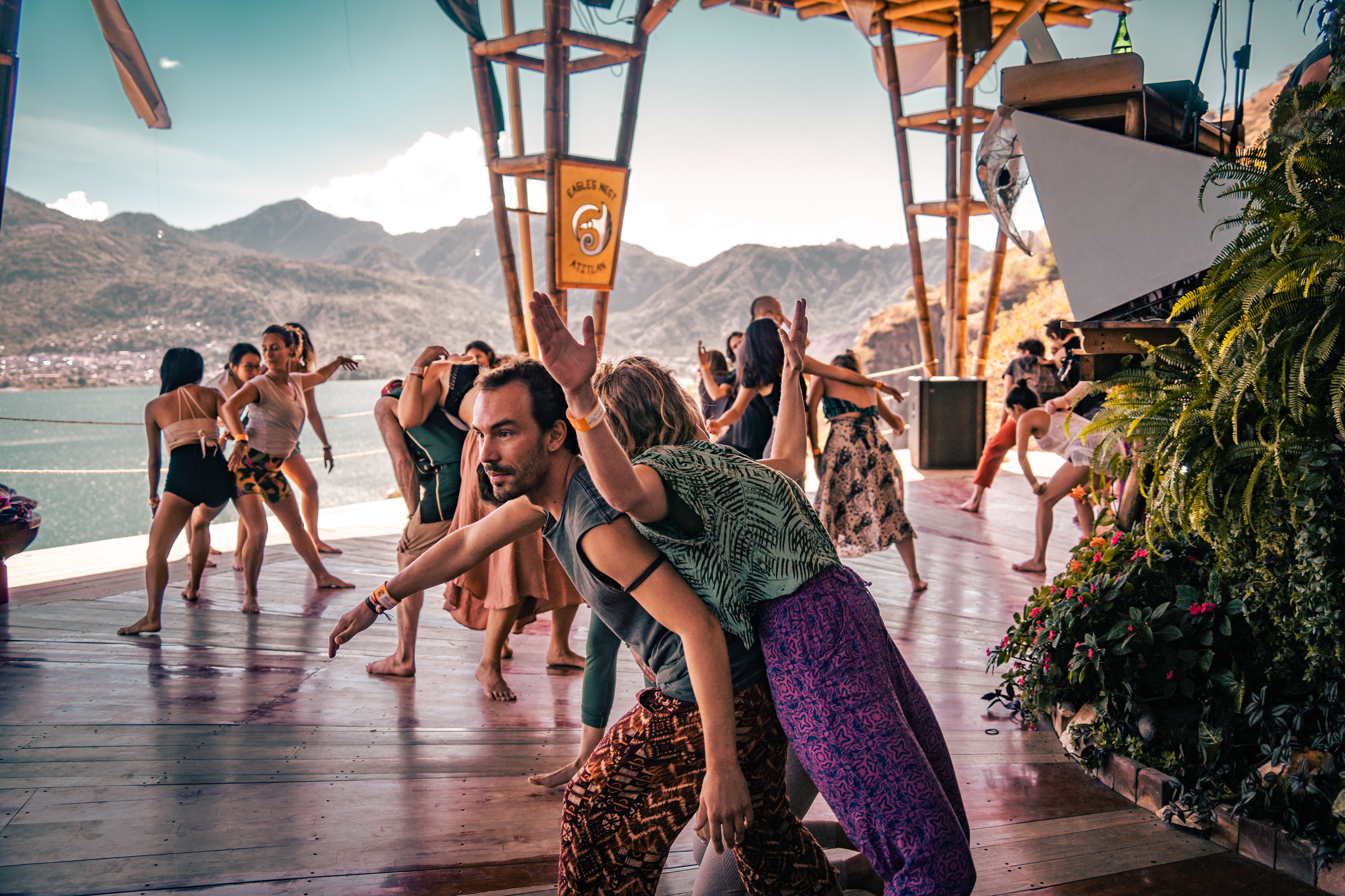 Movment Medicine with Yemnajo & Cacao Ceremony, Eagle's Nest, Lake Atitlan, Guatemala