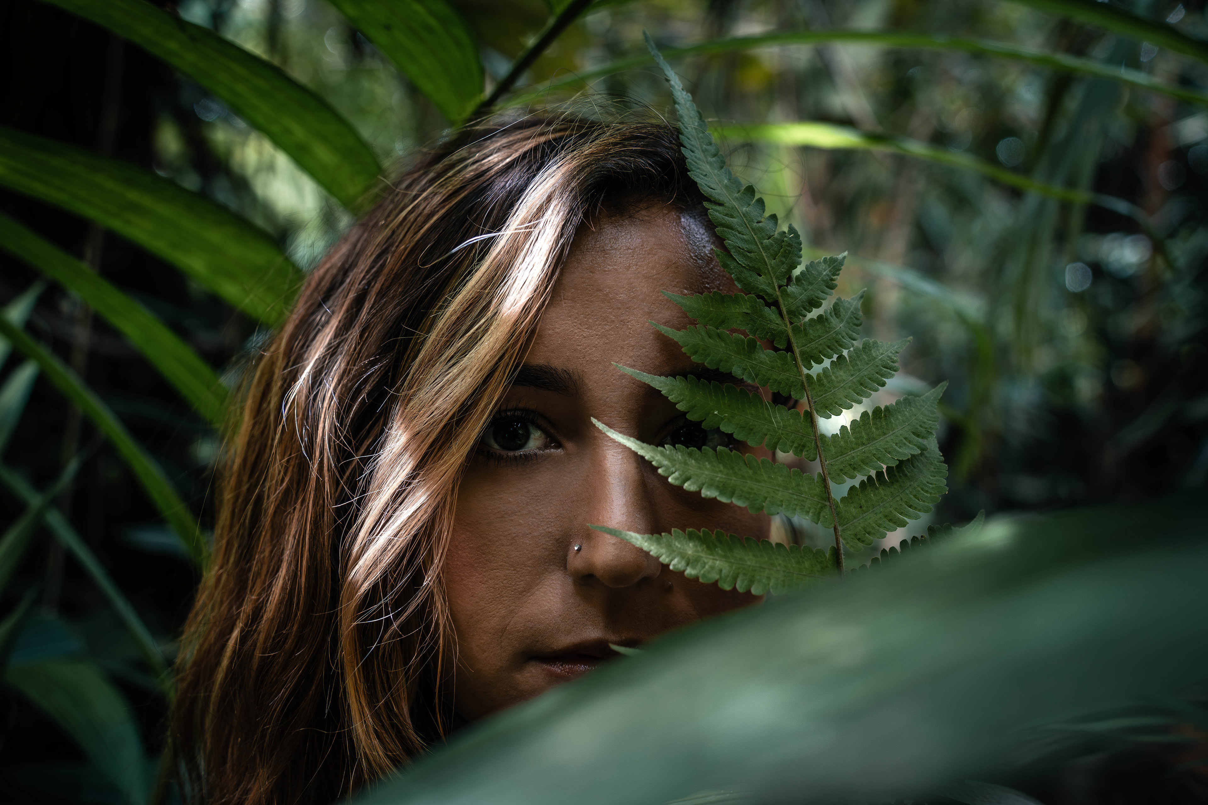 Jungle Photoshoot with Angela