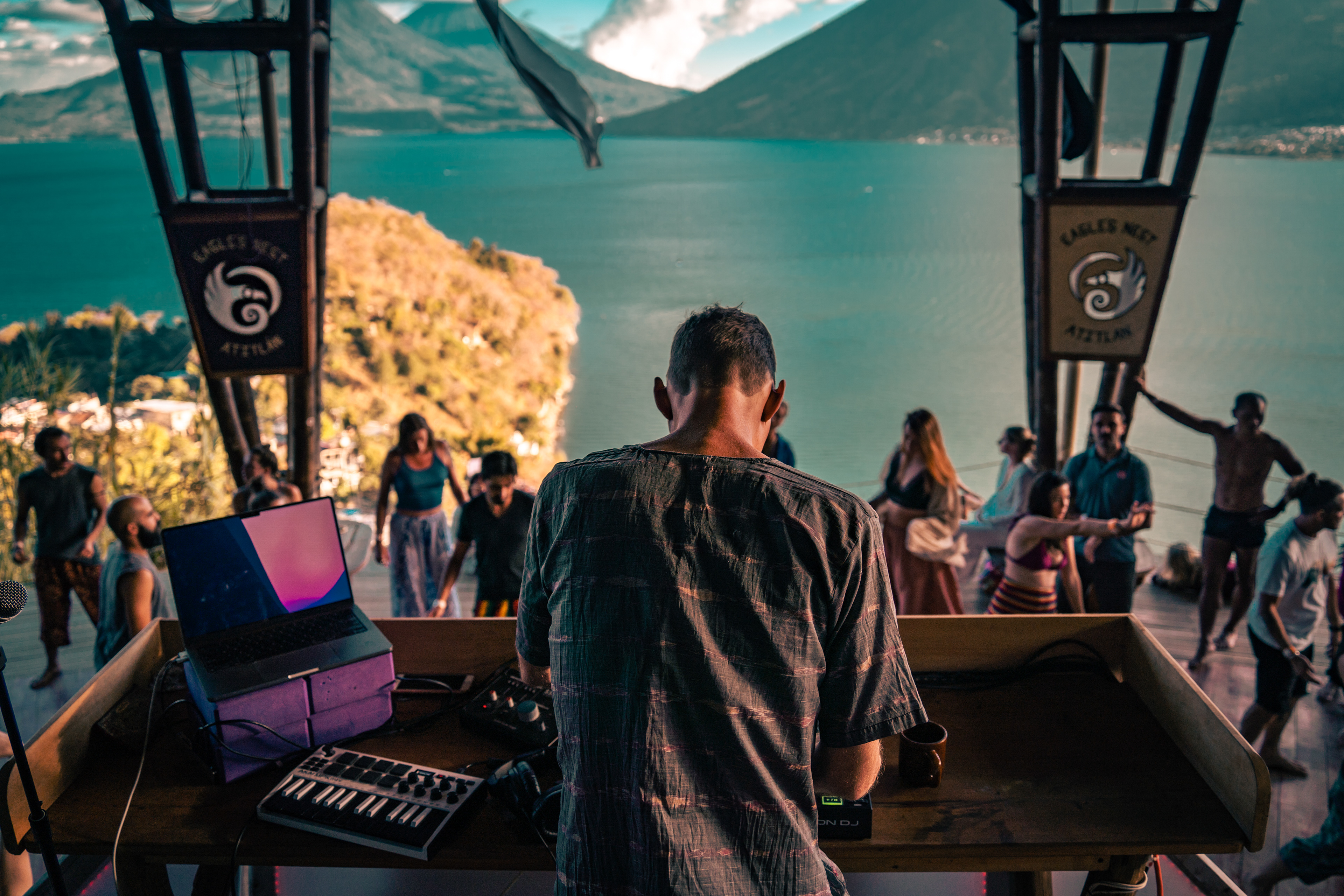Movment Medicine with Yemnajo & Cacao Ceremony, Eagle's Nest, Lake Atitlan, Guatemala