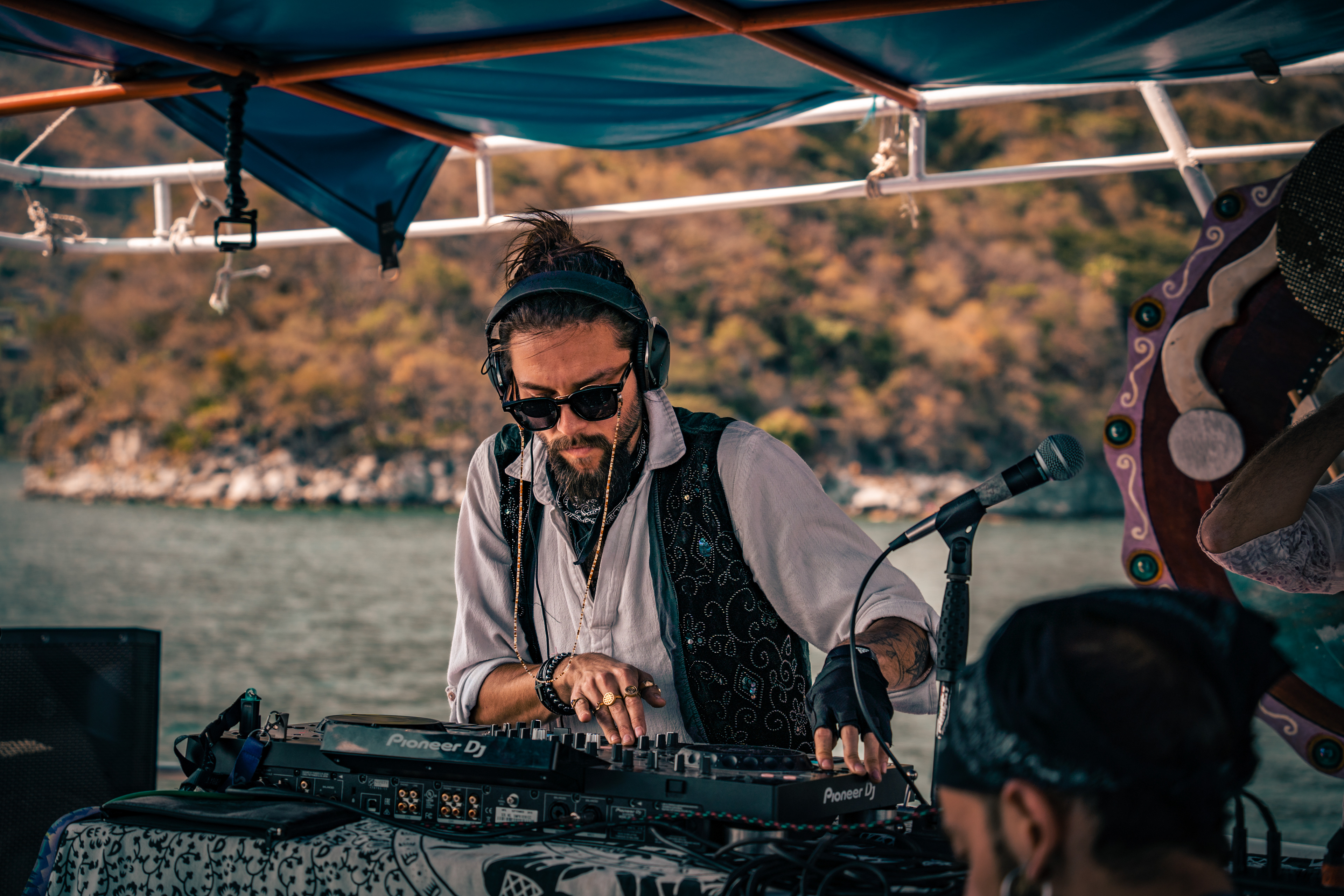 Boat Party, Eagle's Nest, Lake Atitlan, Guatemala