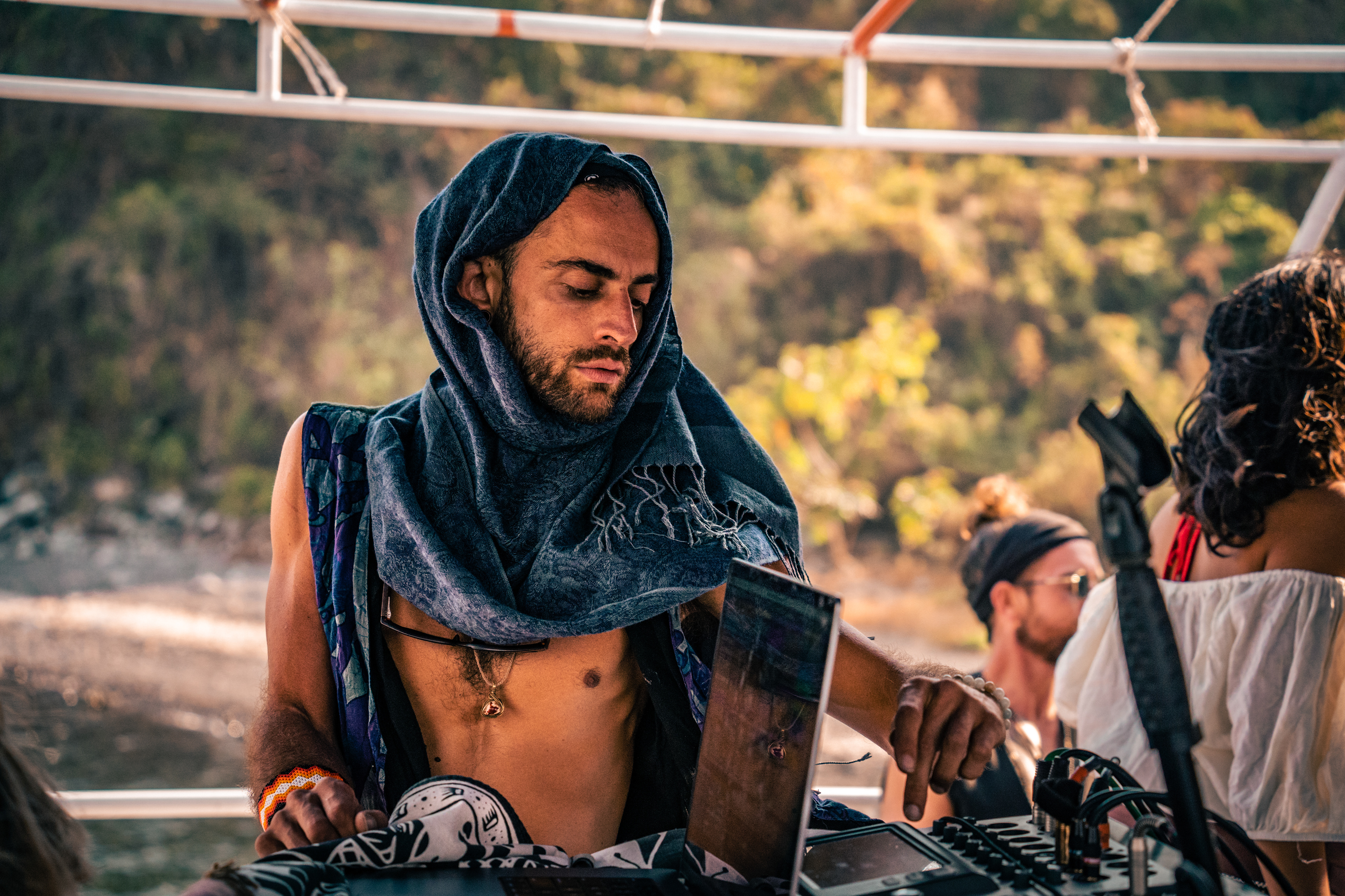 Boat Party, Eagle's Nest, Lake Atitlan, Guatemala