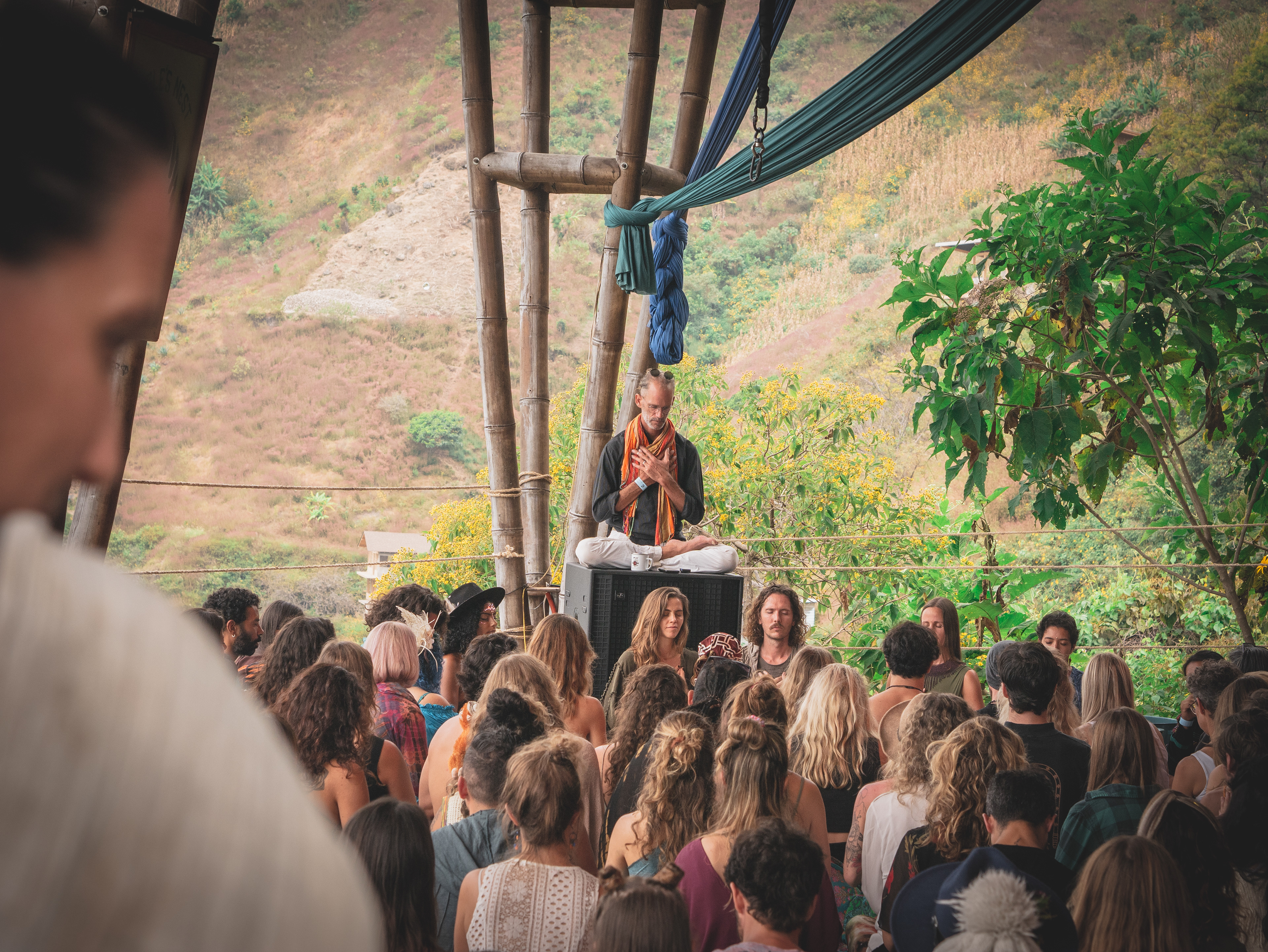 Mose Cacao Ceremony, Eagles Nest, Lake Atitlan, Guatemala