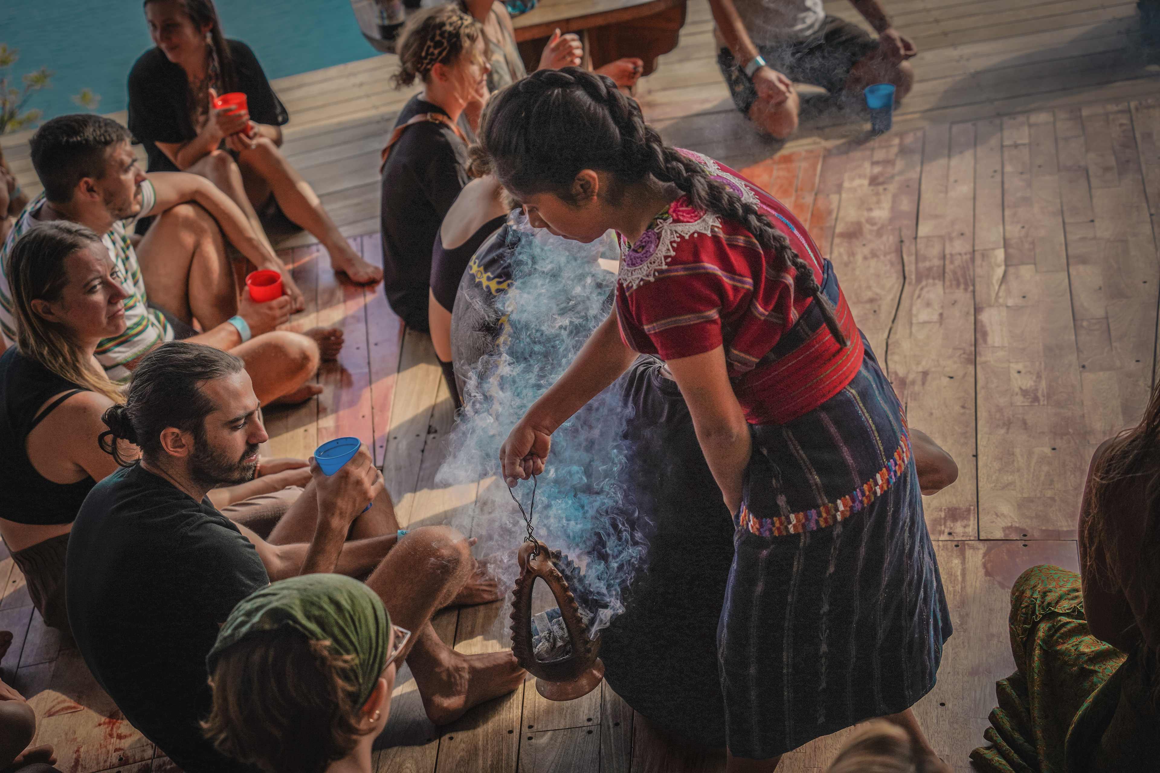 Movment Medicine with Oveous & Cacao Ceremony, Eagle's Nest, Lake Atitlan, Guatemala