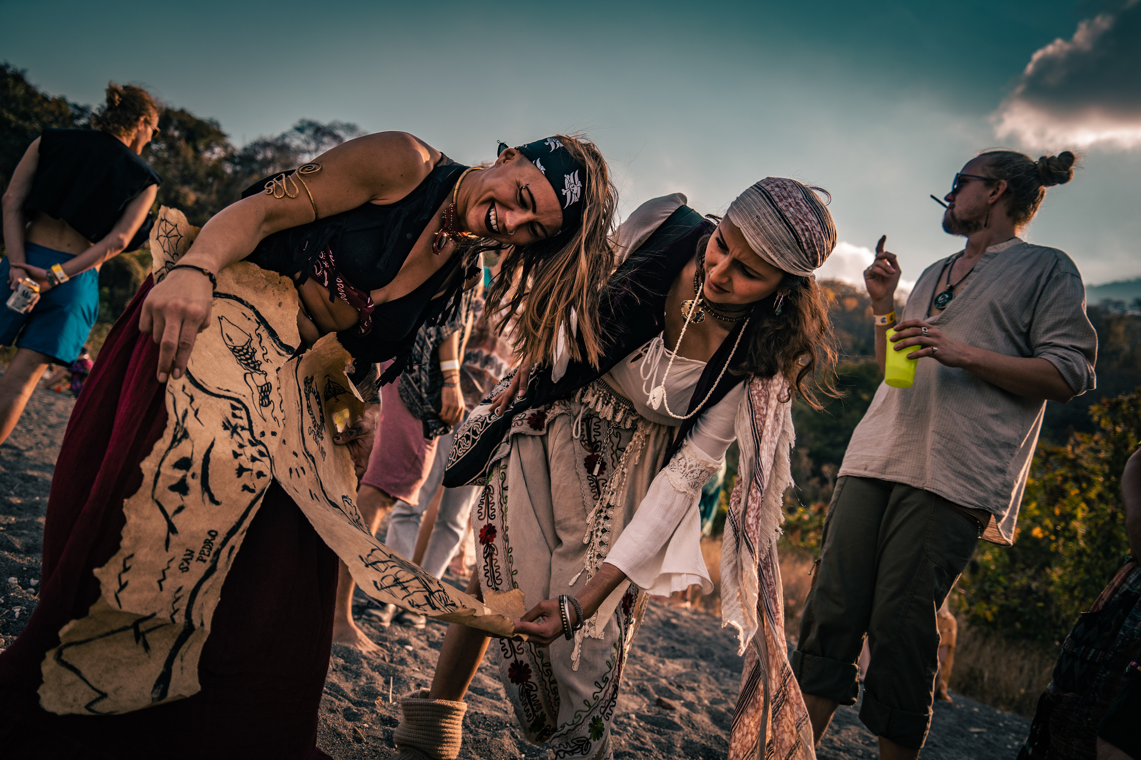 Boat Party, Eagle's Nest, Lake Atitlan, Guatemala