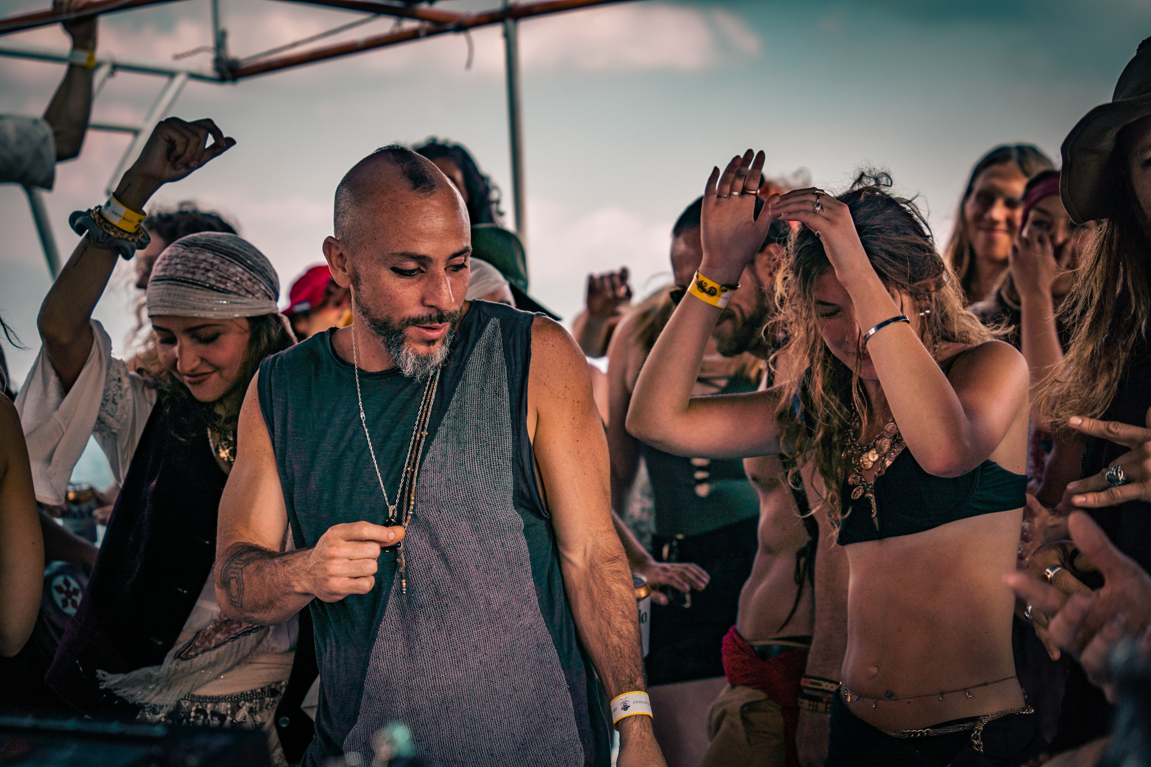Boat Party, Eagle's Nest, Lake Atitlan, Guatemala